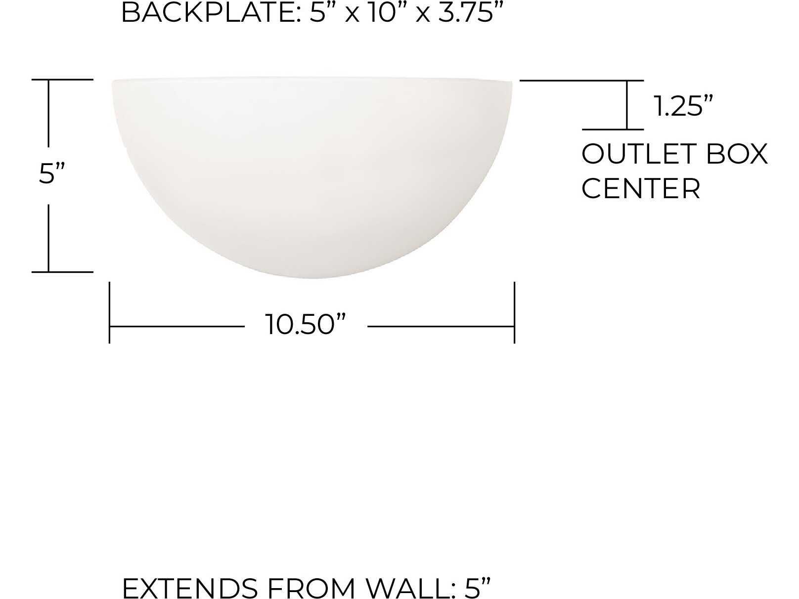 Capital Lighting Matte White Glass Wall Sconce