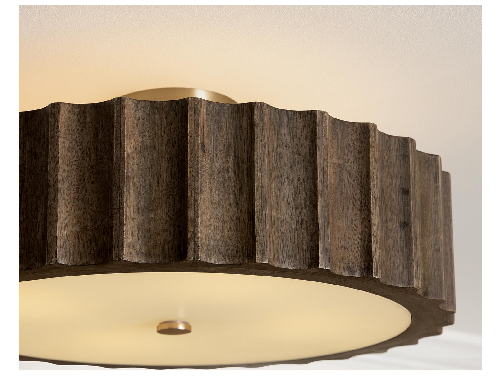 Capital Lighting Cody 4-light Matte Brass Semi Flush Mount