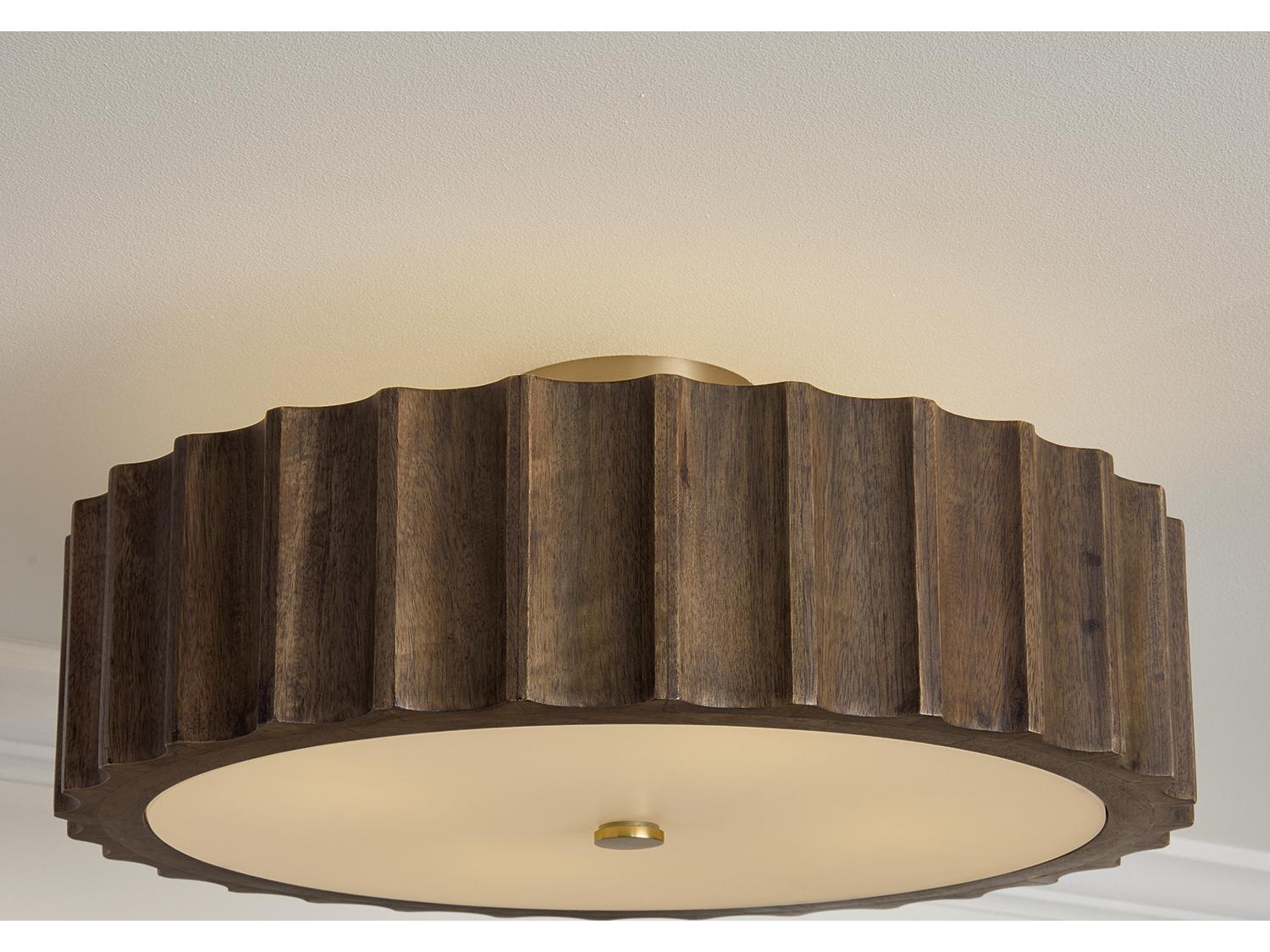 Capital Lighting Cody 4-light Matte Brass Semi Flush Mount