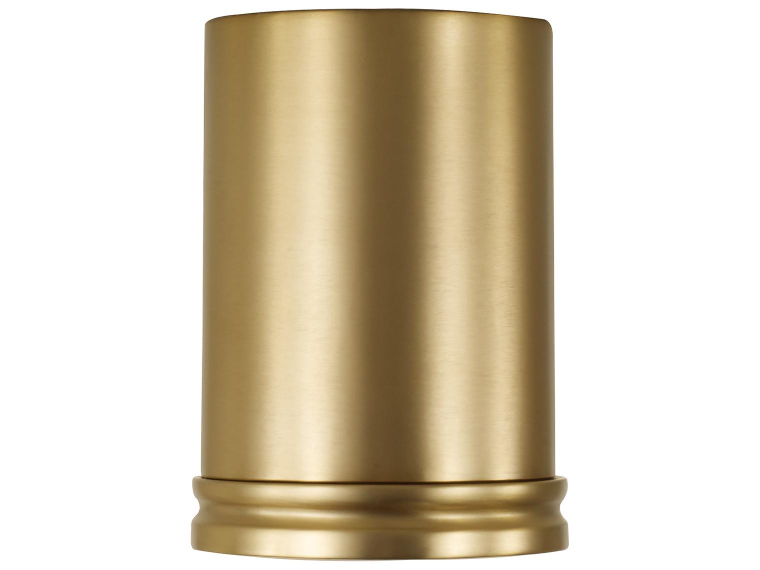 Capital Lighting Griffin 1-light Aged Brass Flush Mount