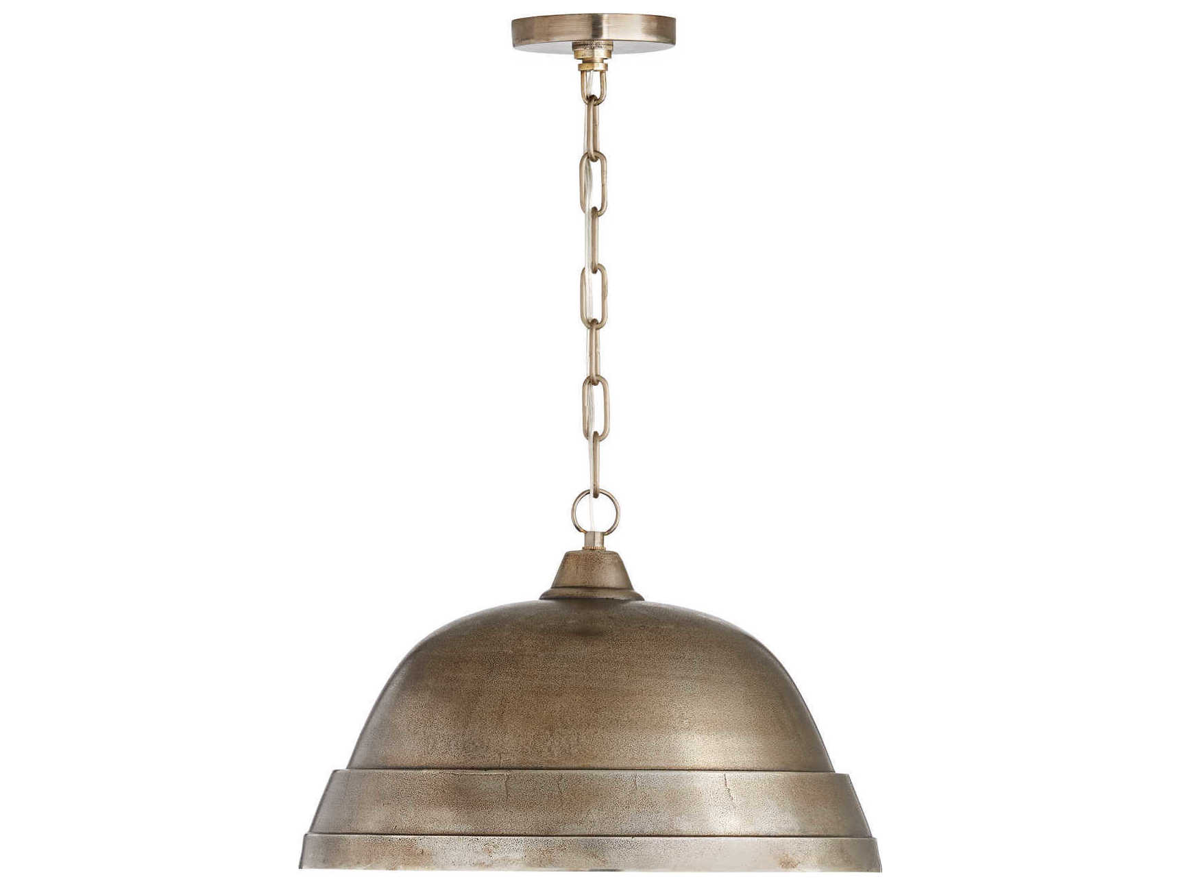 Capital Lighting Sedona 1-Light Oxidized Nickel Bell Pendant