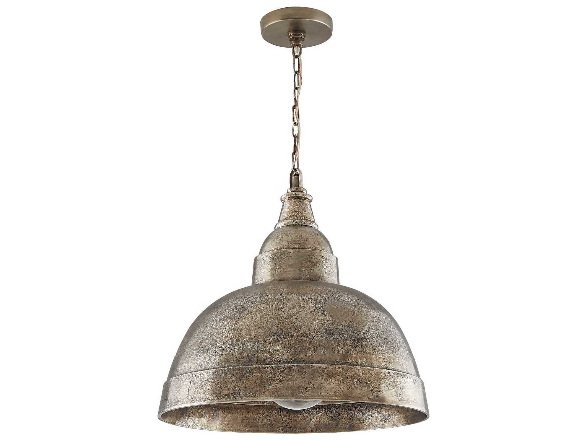 Capital Lighting Sedona 1-Light Oxidized Nickel Bell Pendant