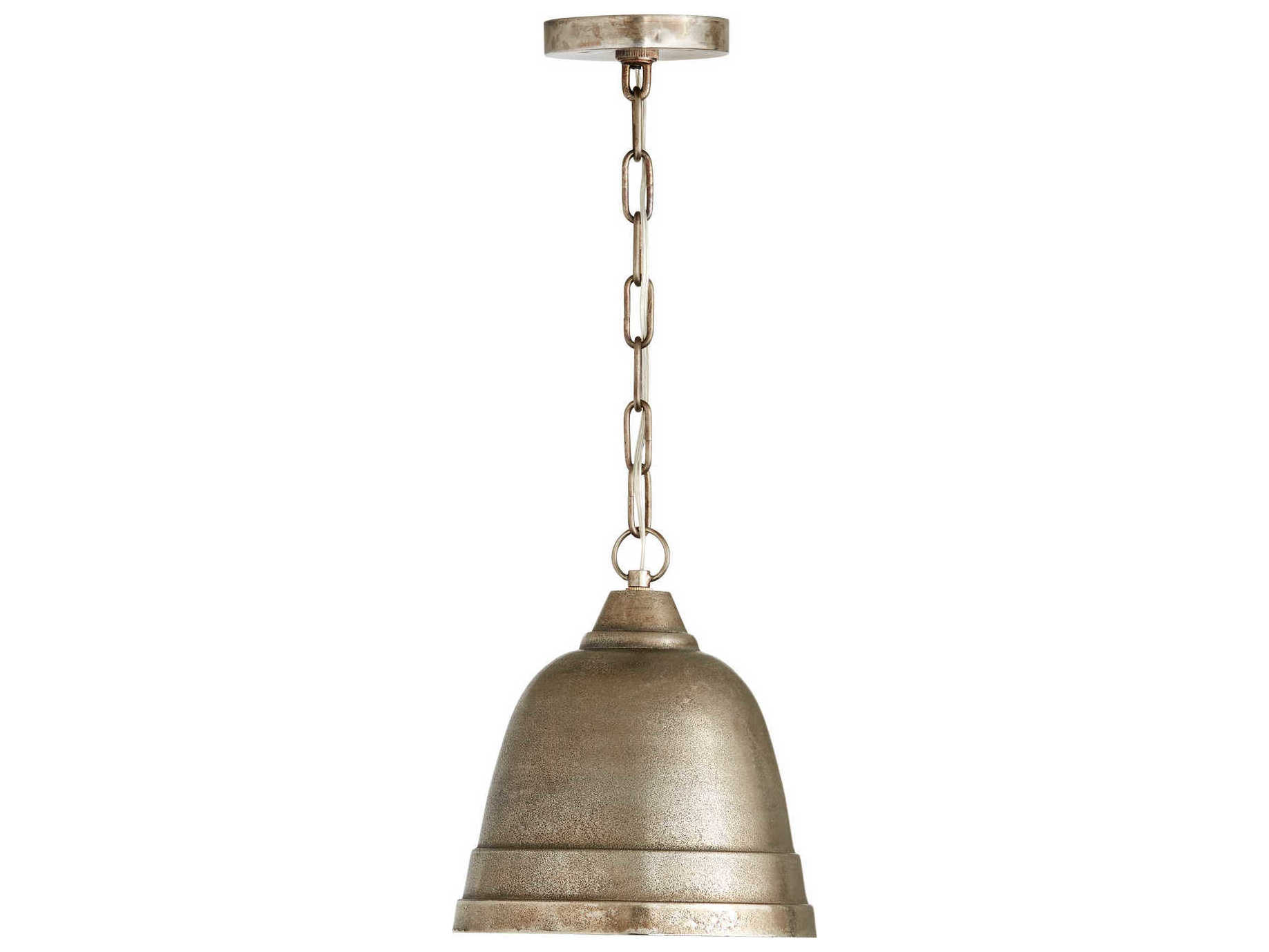Capital Lighting Sedona 1-Light Oxidized Nickel Bell Mini Pendant