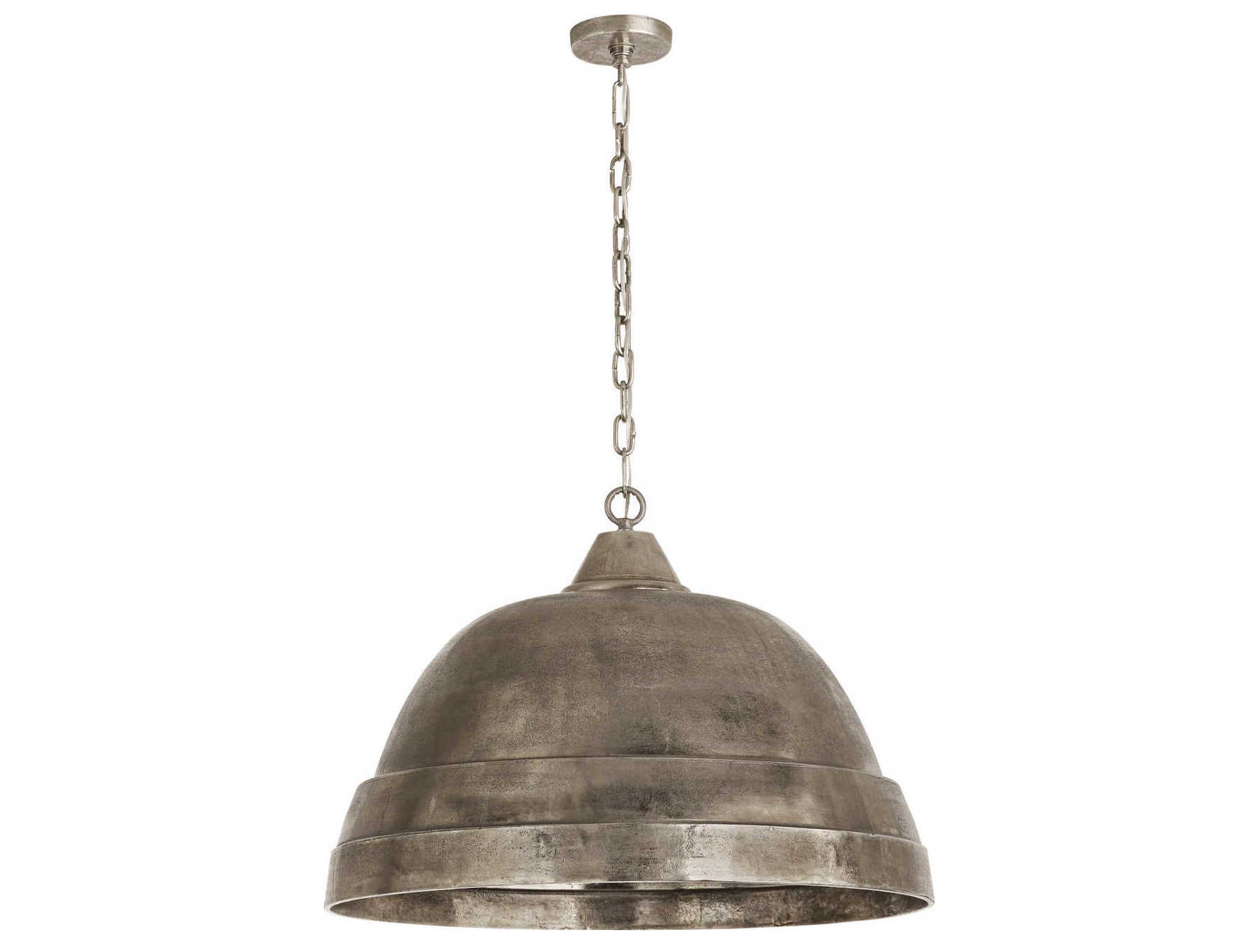 Capital Lighting Sedona 1-Light Oxidized Nickel Bell Pendant