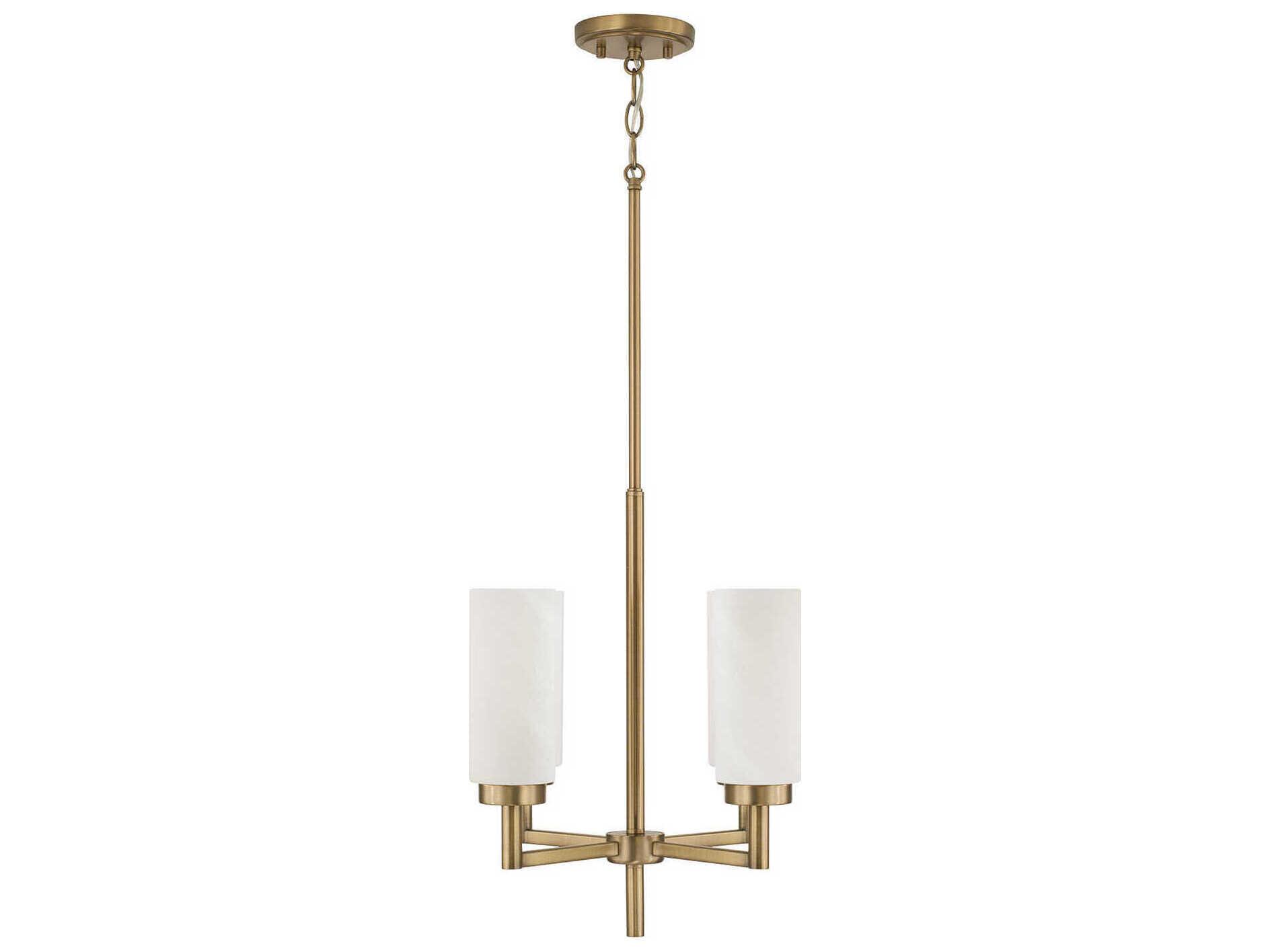 Capital Lighting Alyssa 4-Light Aged Brass Pendant