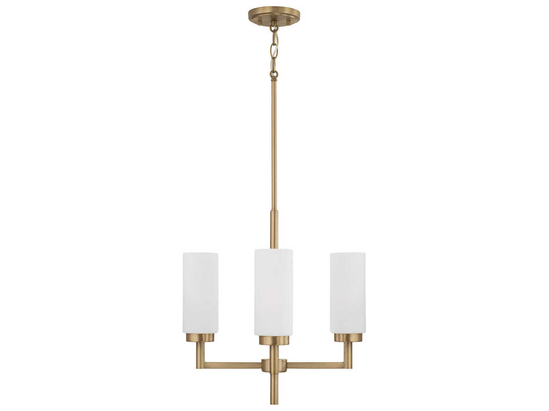 Capital Lighting Alyssa 4-Light Aged Brass Pendant