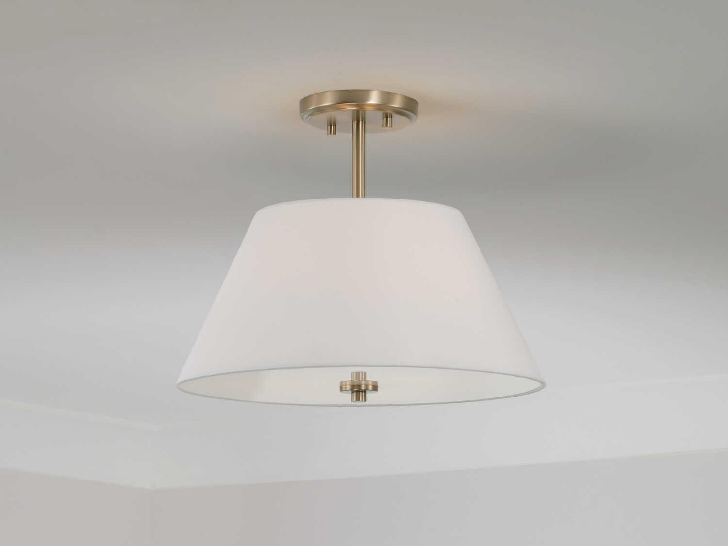Capital Lighting Parson 3-Light Matte Brass Pendant