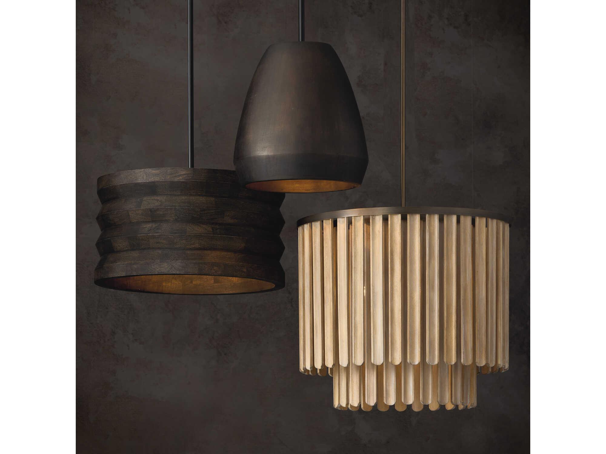 Capital Lighting Della 1-Light Terracotta Umber Black Dome Pendant