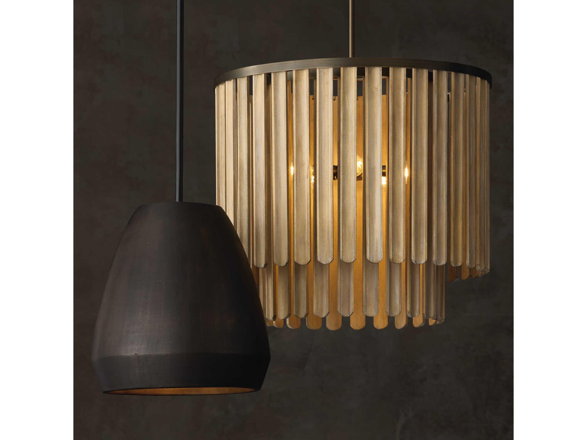 Capital Lighting Della 1-Light Terracotta Umber Black Dome Pendant