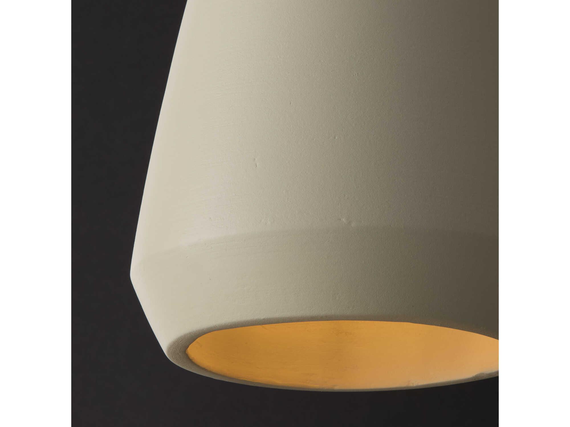 Capital Lighting Della 1-Light Terracotta Ivory Off White Dome Mini Pendant