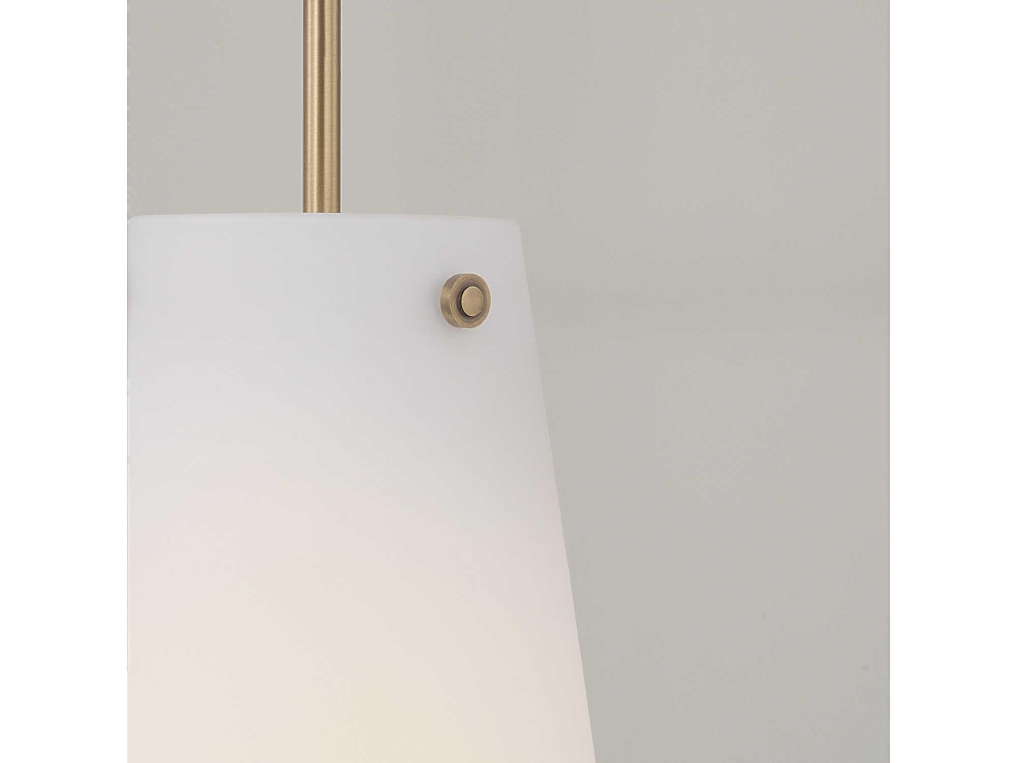 Capital Lighting Averitt 1-Light Aged Brass Mini Pendant
