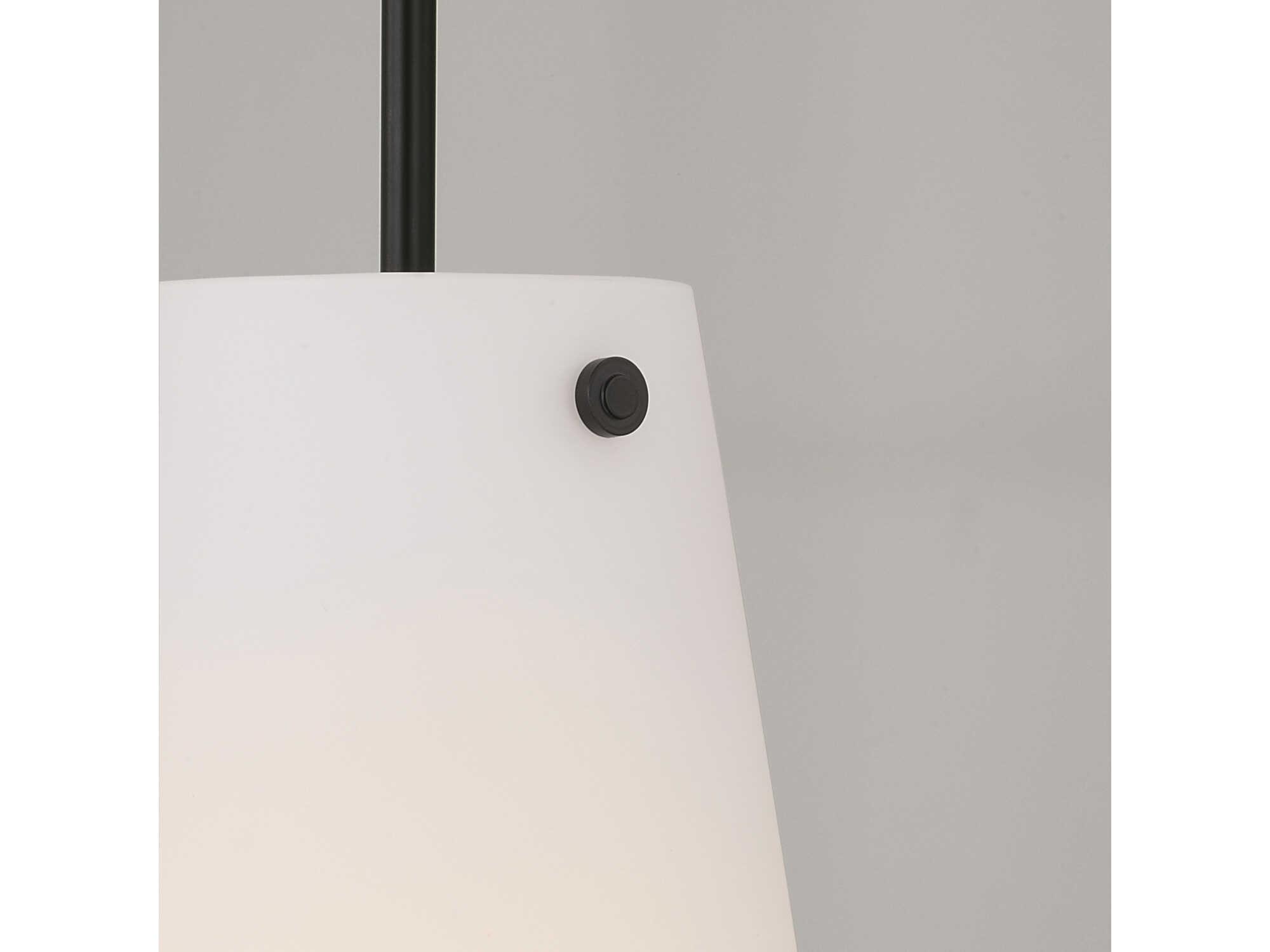 Capital Lighting Averitt 1-Light Matte Black Mini Pendant