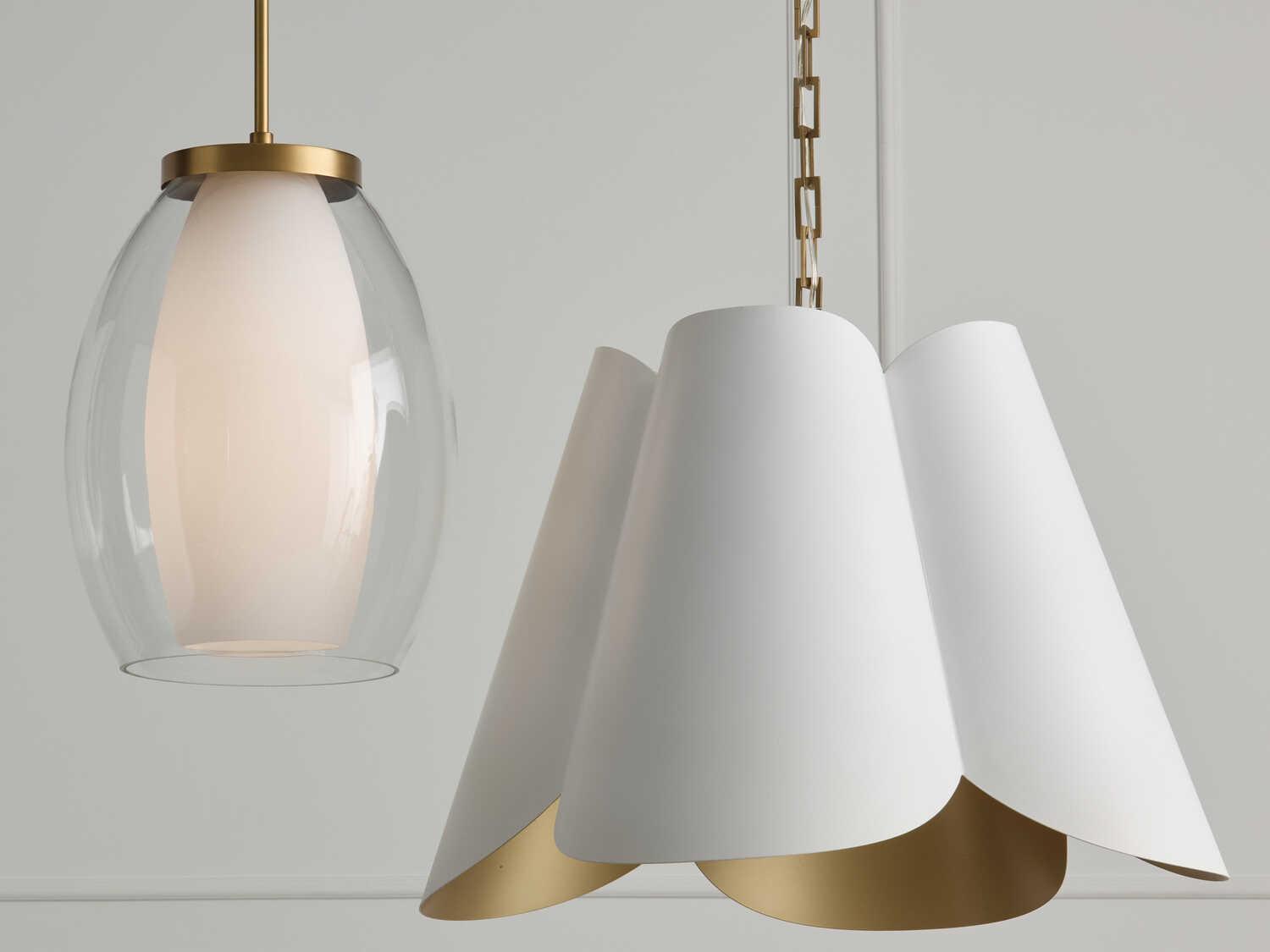 Capital Lighting Joss 1-Light Aged Brass Dome Pendant