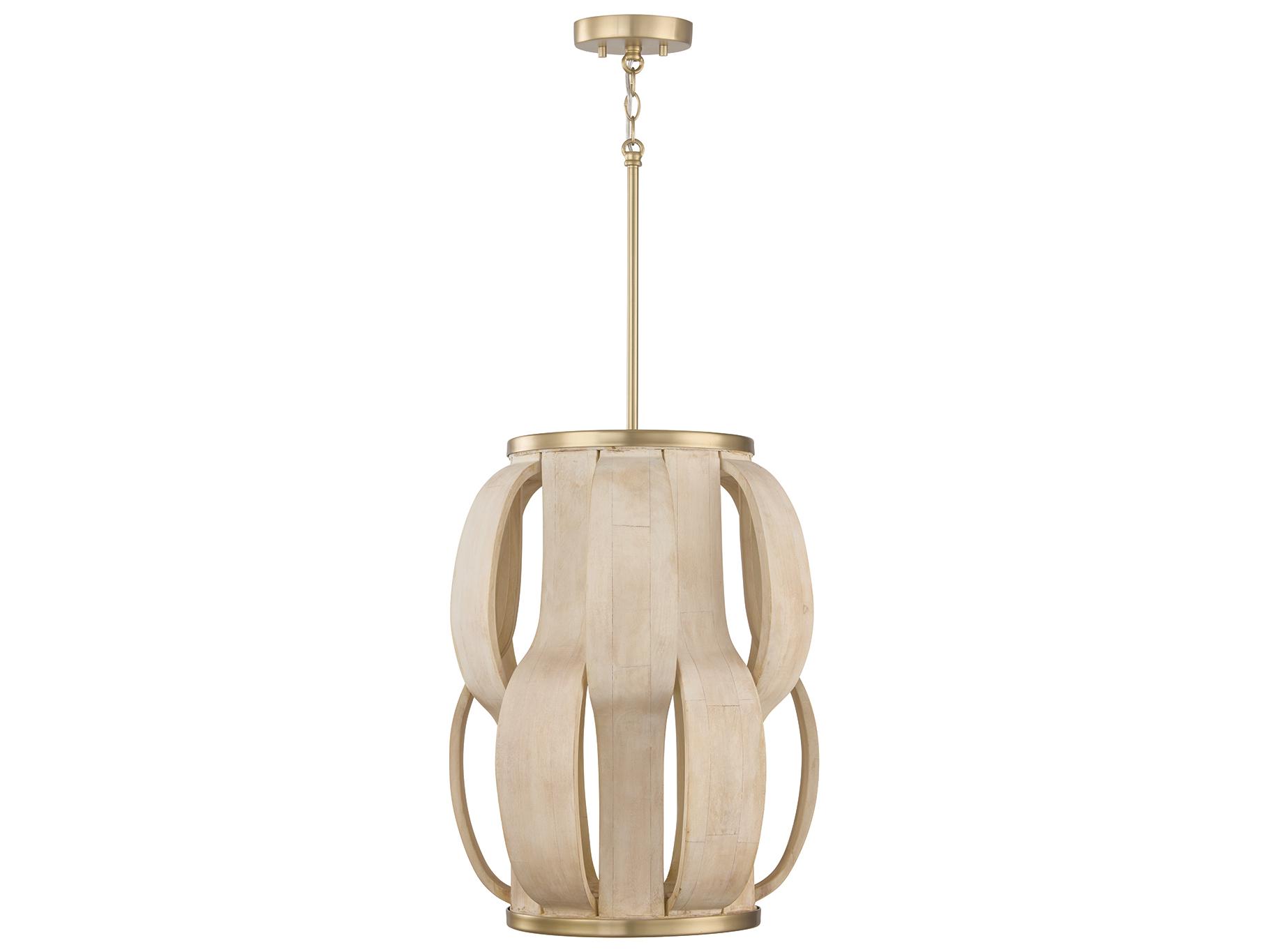 Capital Lighting Willa 1-light Matte Brass Geometric Pendant