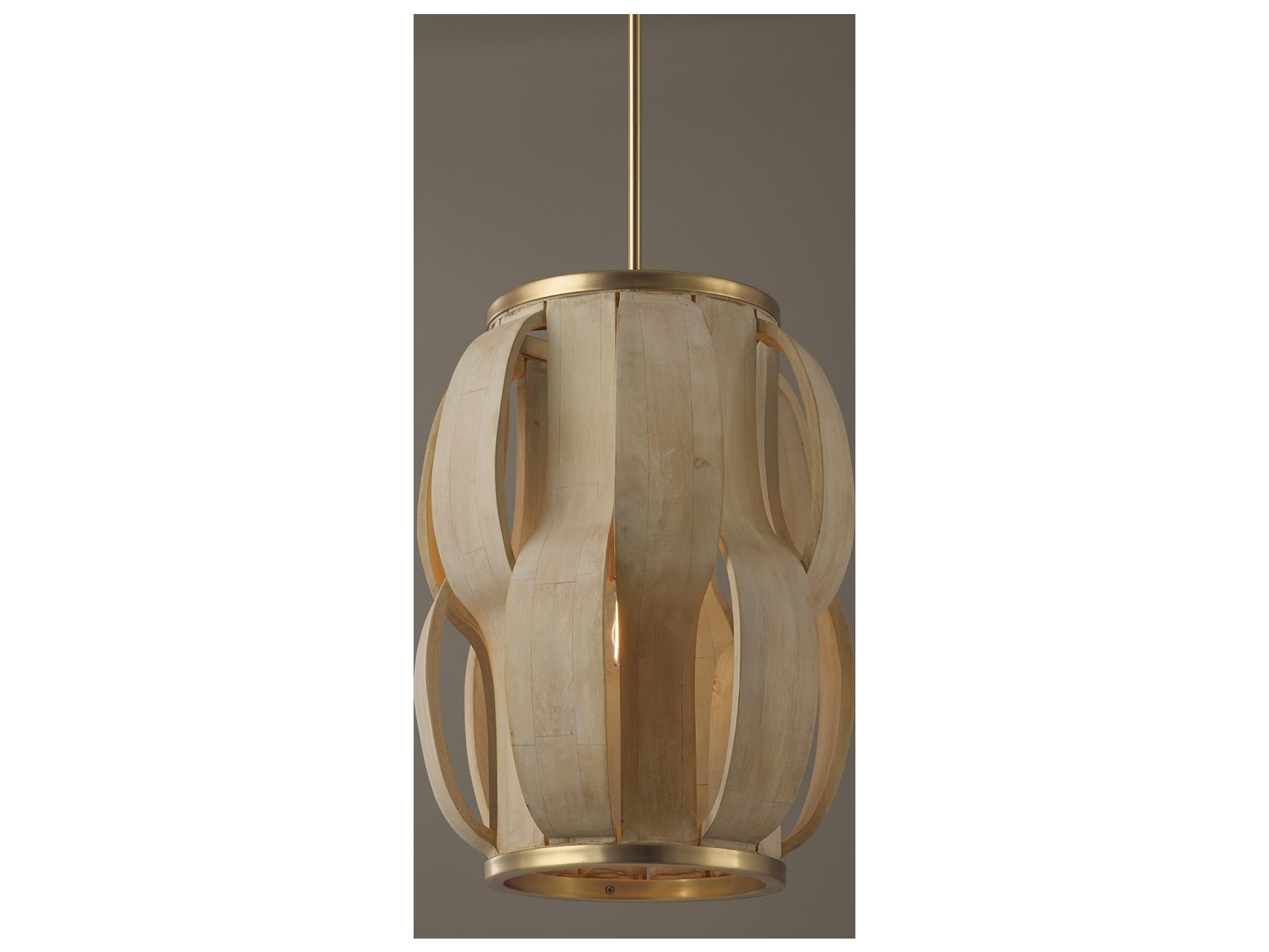 Capital Lighting Willa 1-light Matte Brass Geometric Pendant
