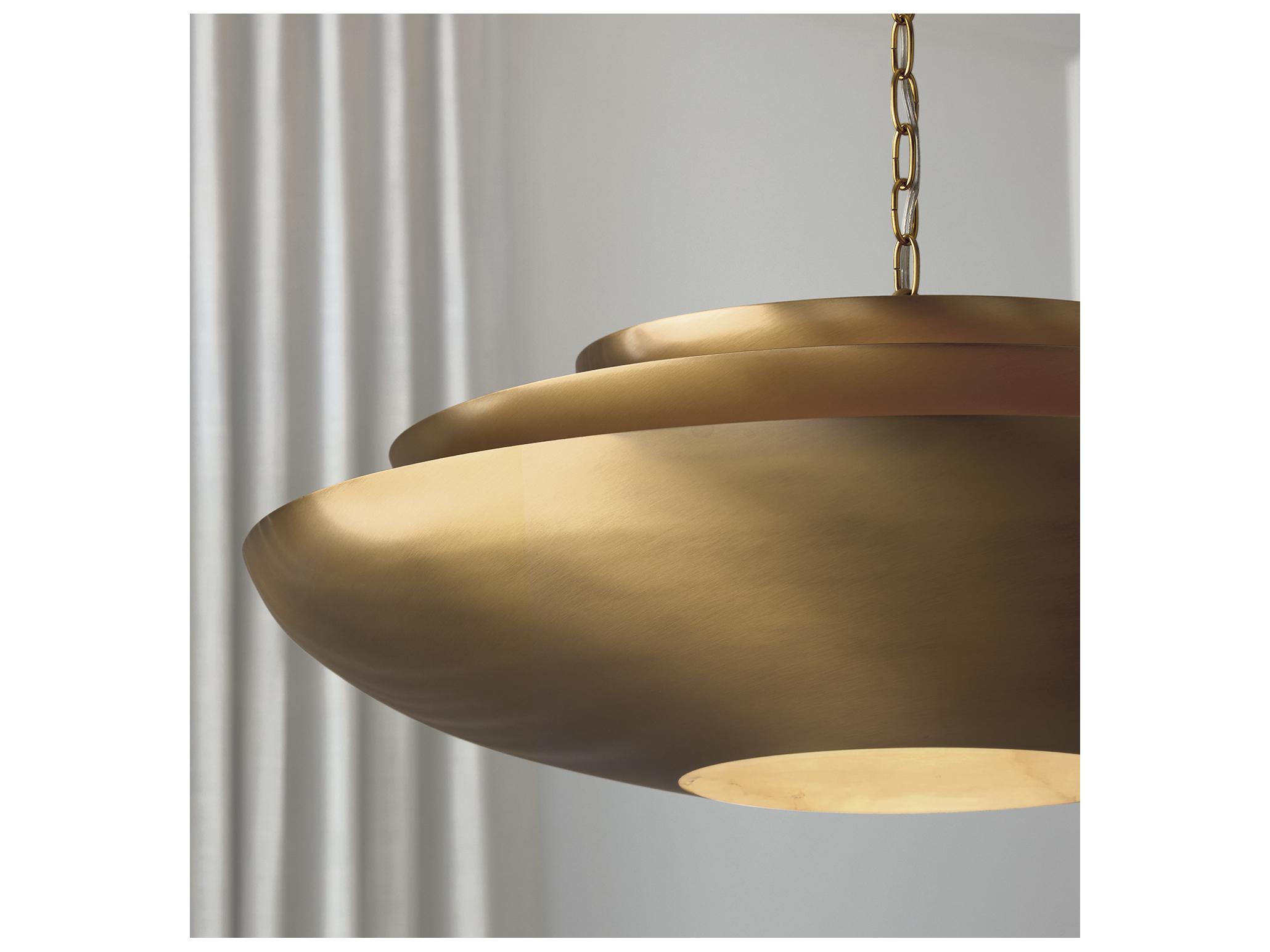Capital Lighting Gia 4-light Aged Brass Bowl Pendant