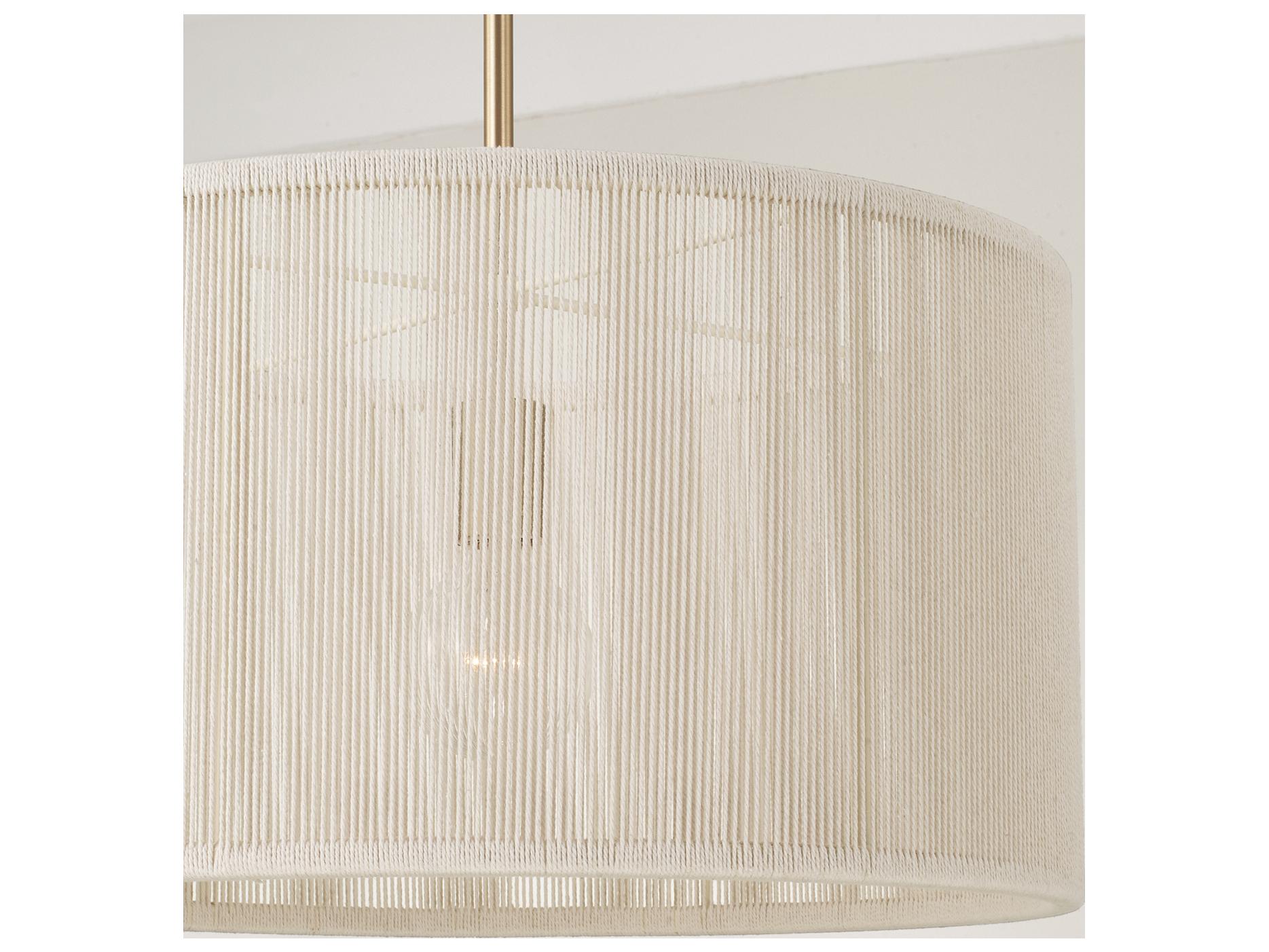 Capital Lighting Tara 1-light Matte Brass Pendant
