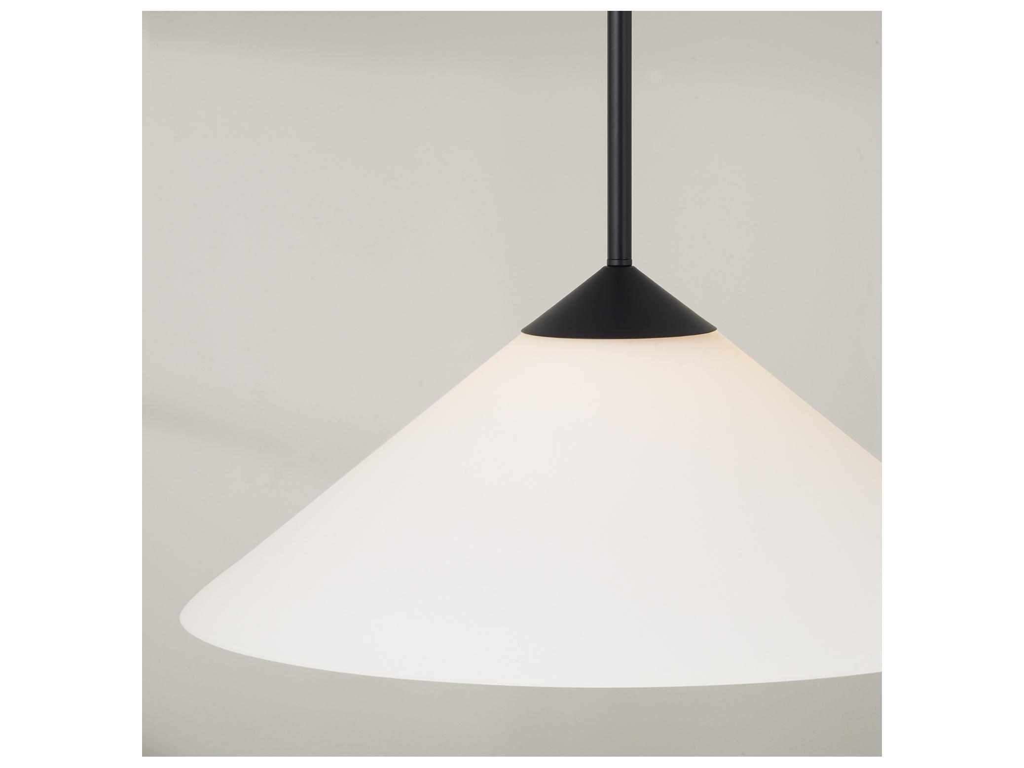 Capital Lighting Gatsby 1-light Matte Black Pendant