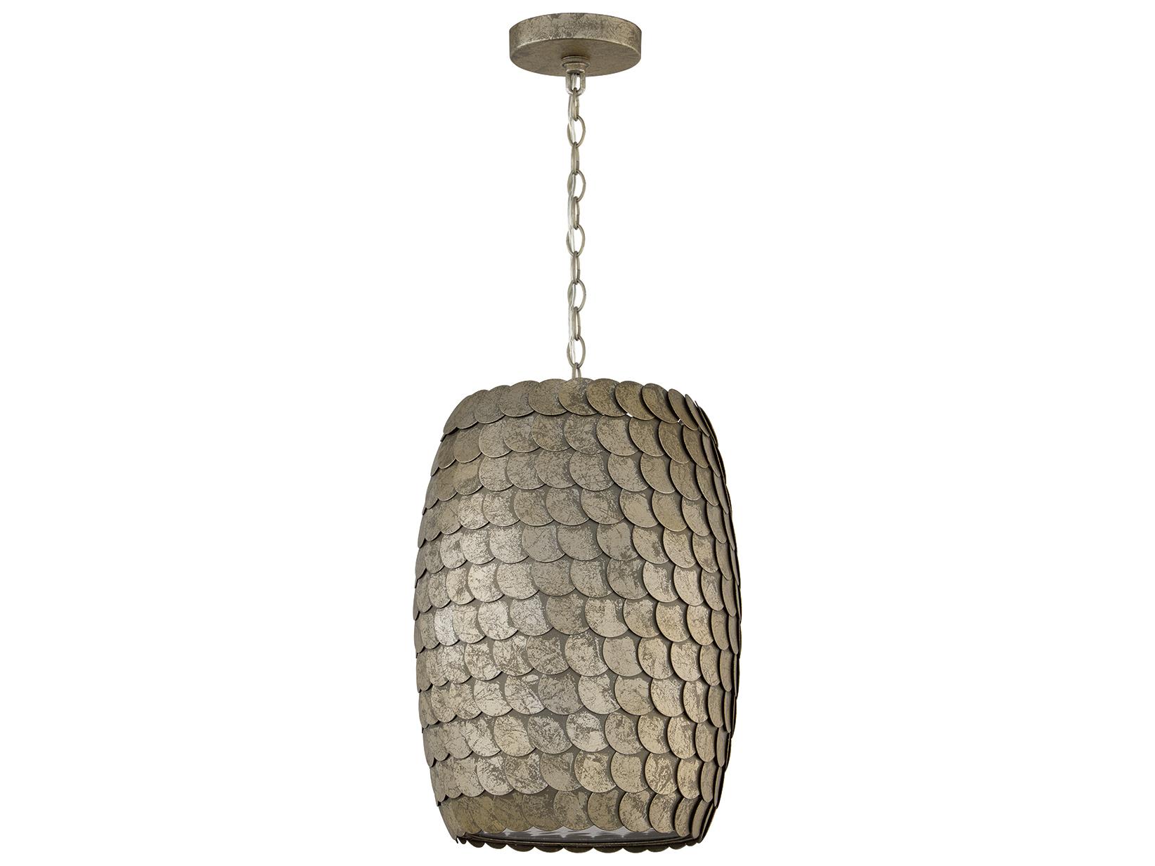 Capital Lighting Delphine 1-light Grecian Luster Brass Round Mini Pendant