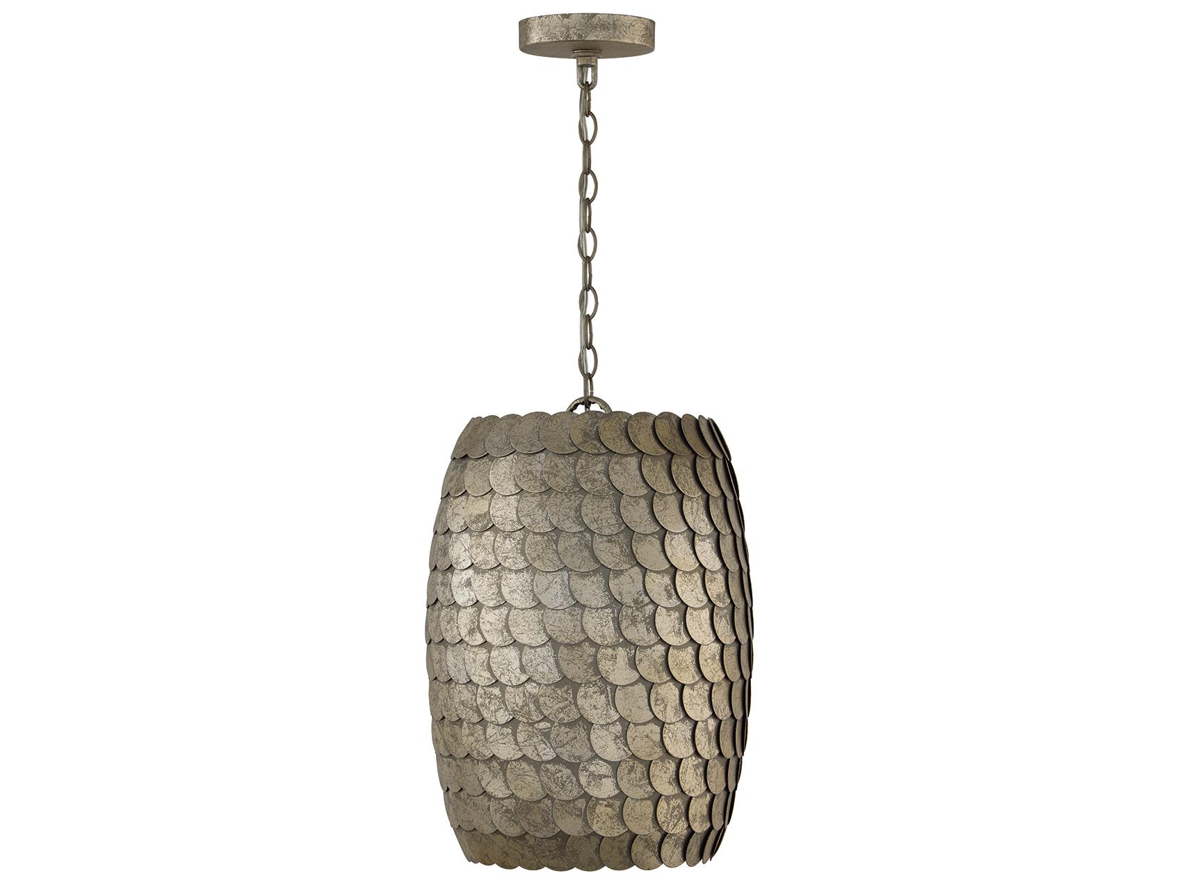 Capital Lighting Delphine 1-light Grecian Luster Brass Round Mini Pendant