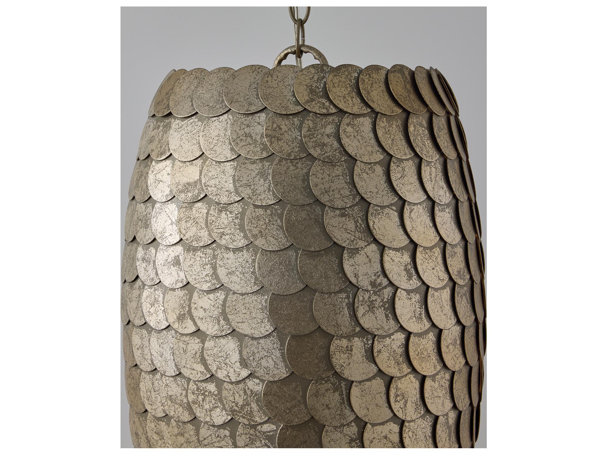 Capital Lighting Delphine 1-light Grecian Luster Brass Round Mini Pendant