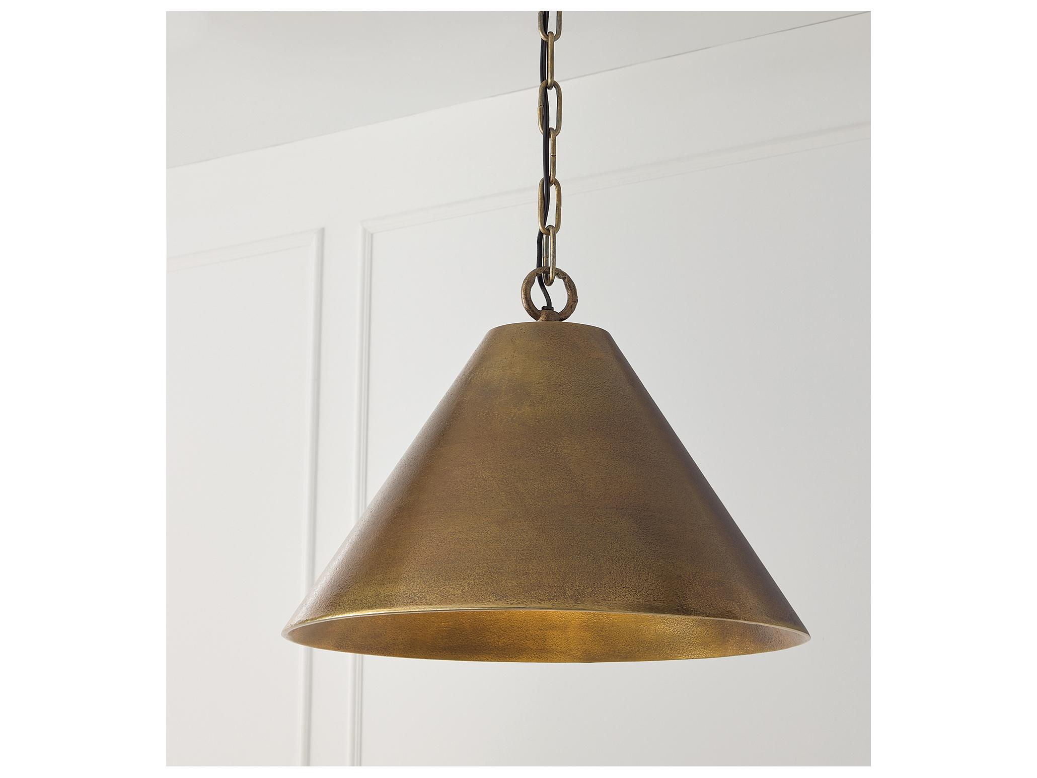 Capital Lighting Casa 1-light Oxidized Brass Pendant