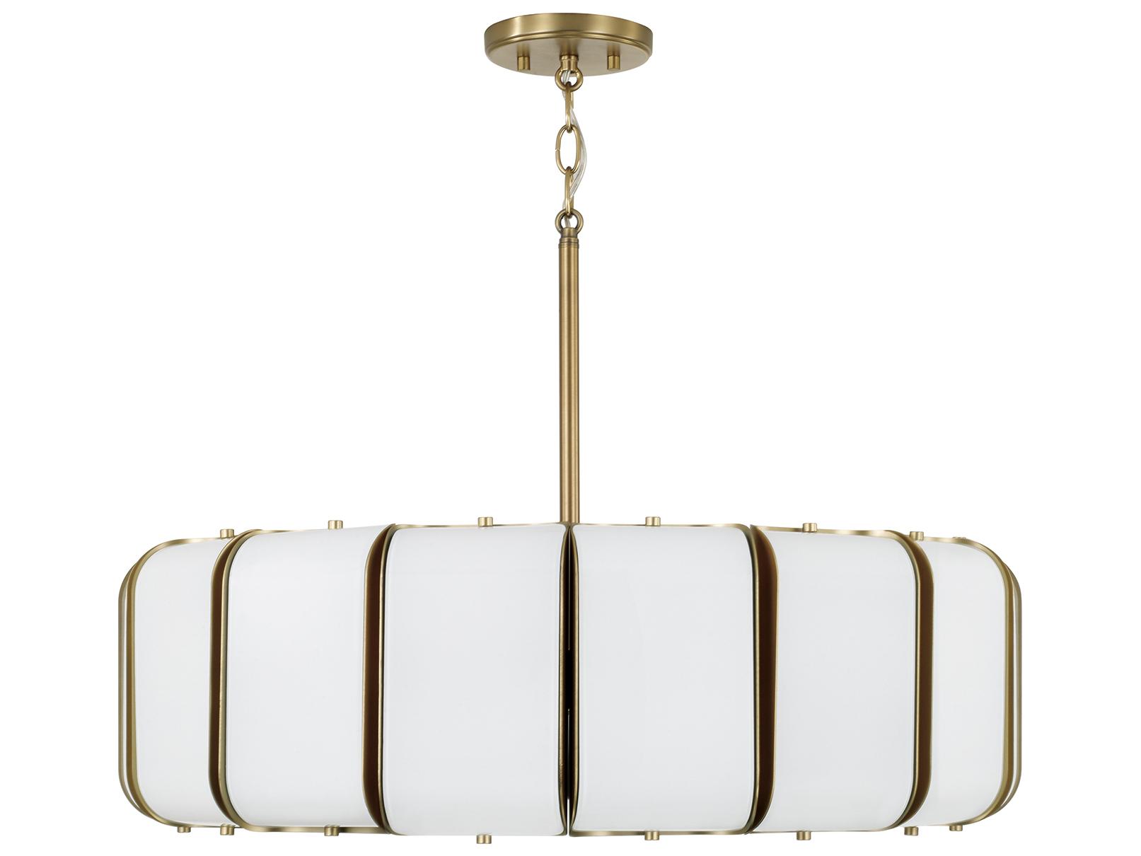 Capital Lighting Marcell 16-light Aged Brass Pendant