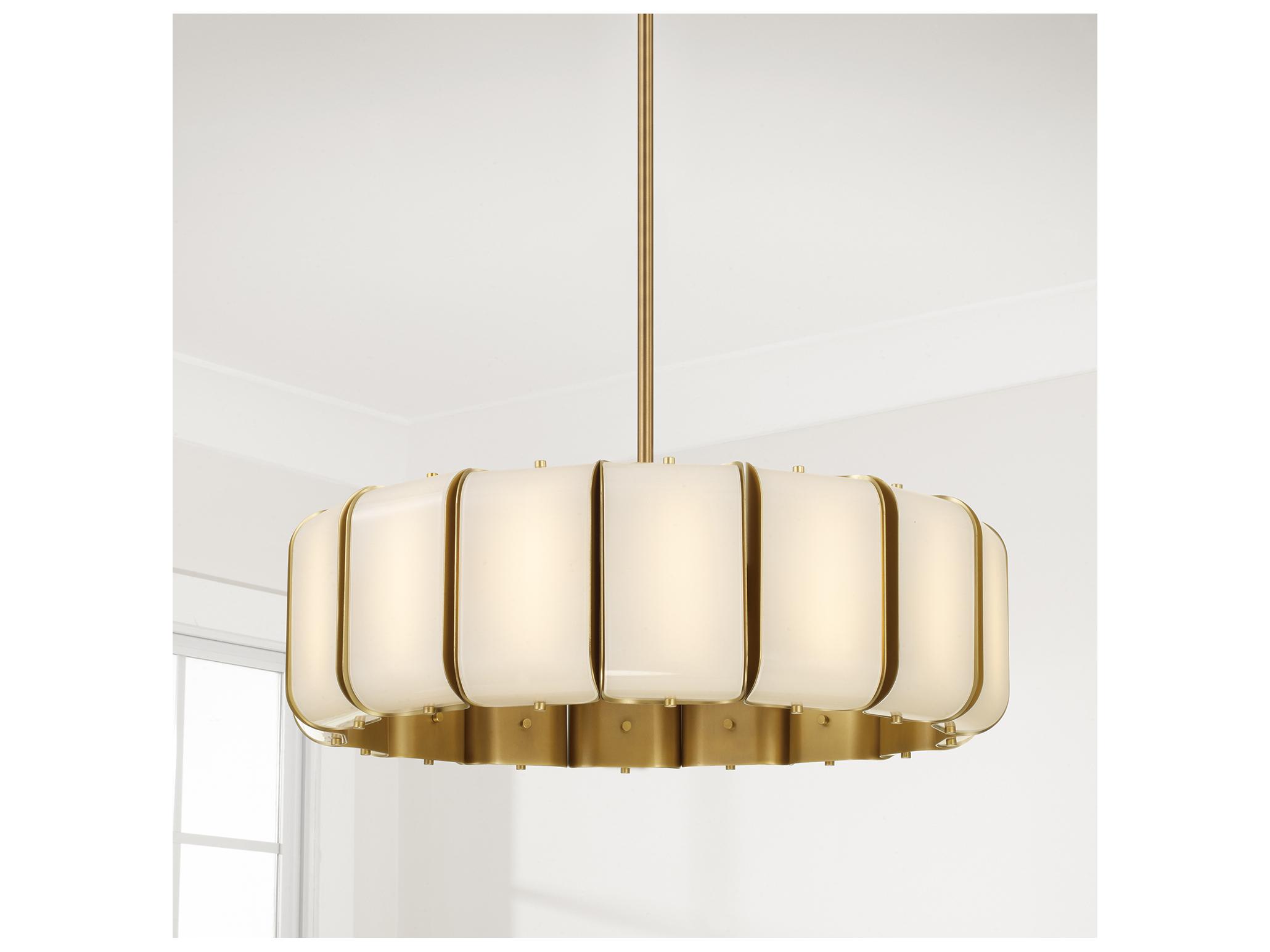 Capital Lighting Marcell 16-light Aged Brass Pendant