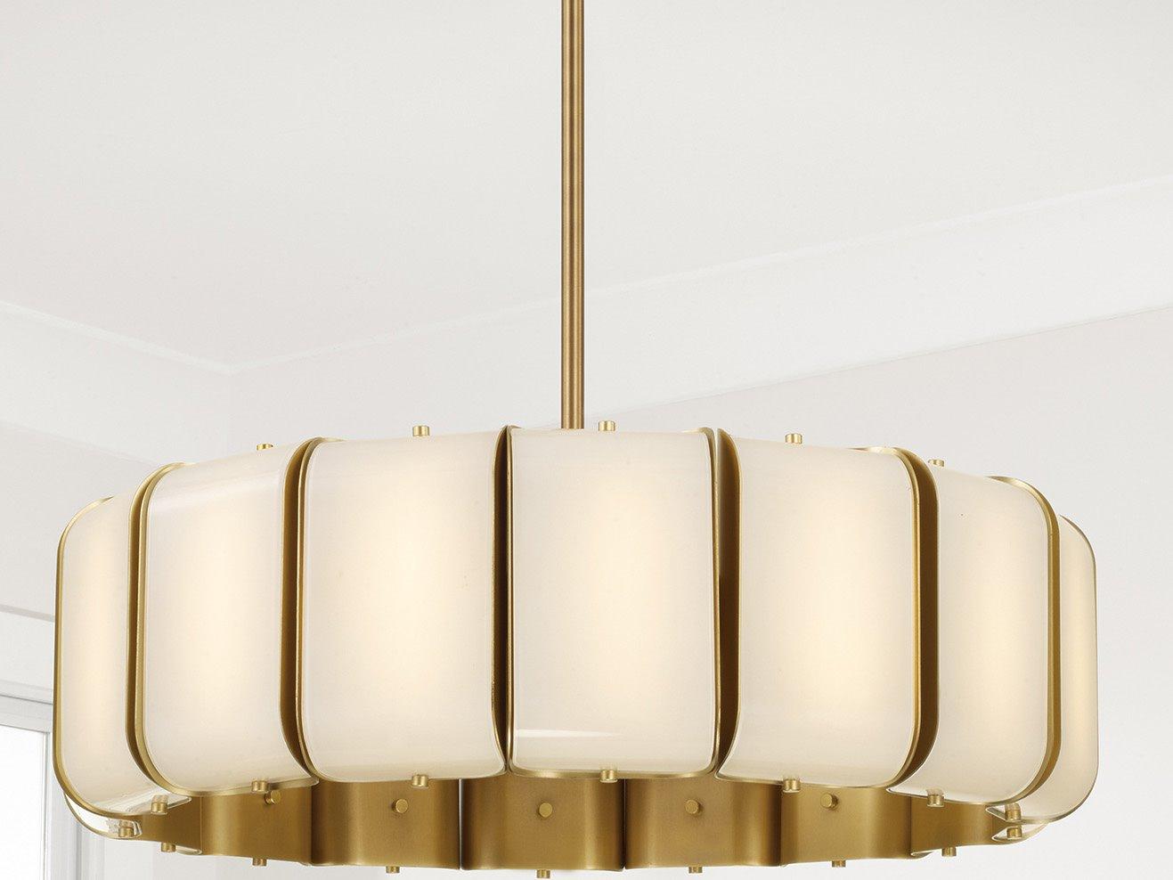 Capital Lighting Marcell 16-light Aged Brass Pendant