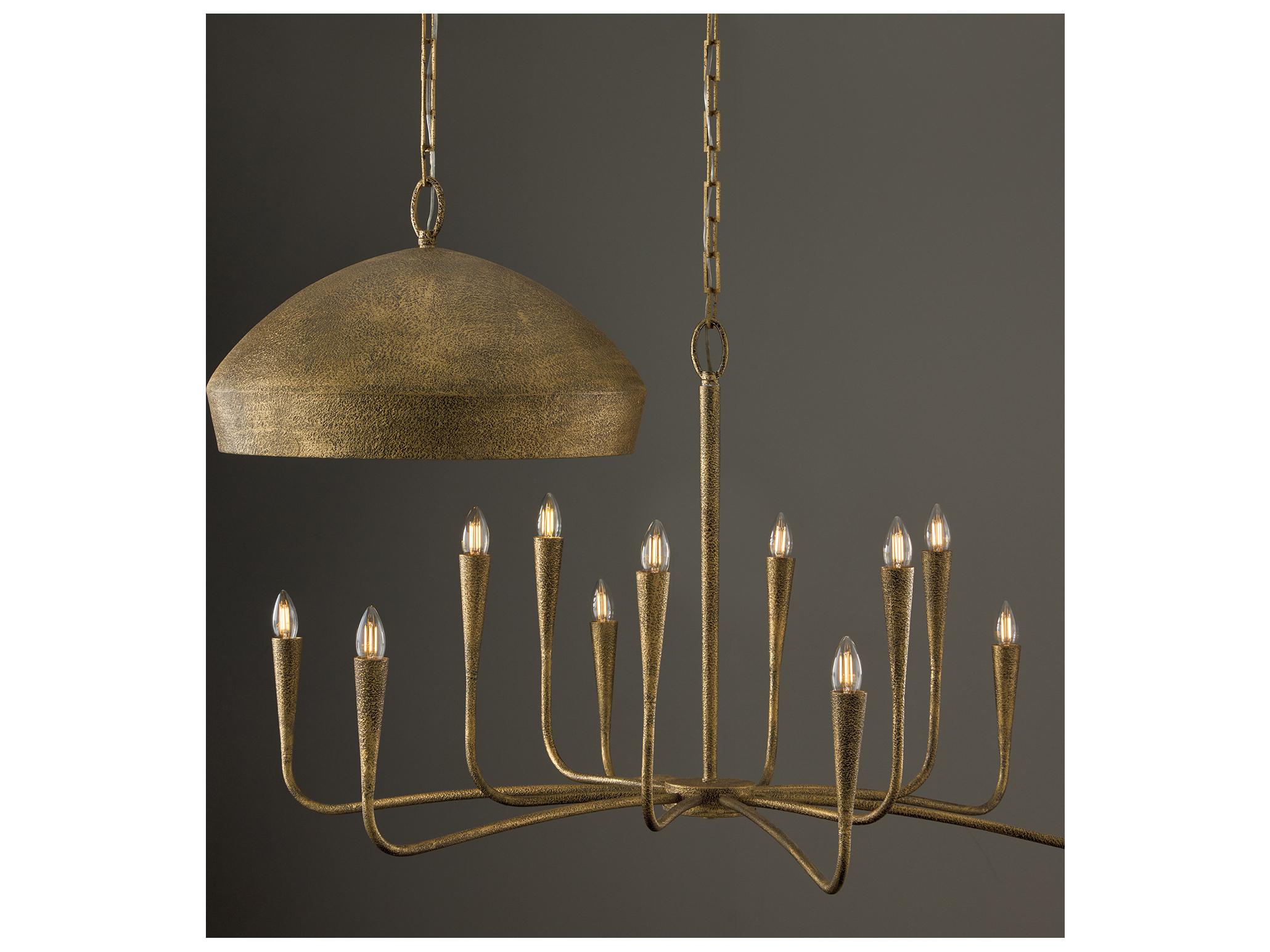 Capital Lighting Savari 12-light Artisan Gold Candelabra Chandelier