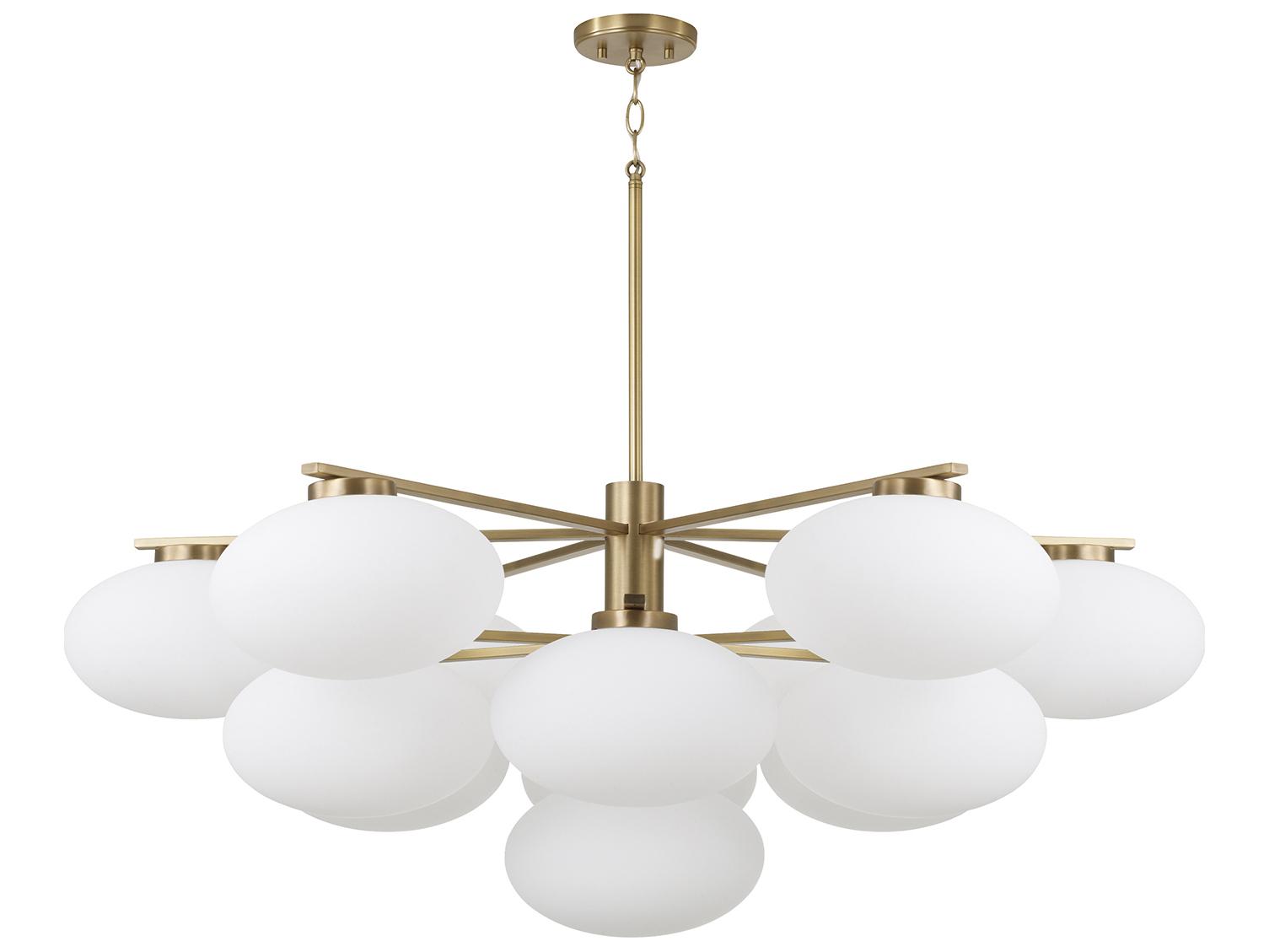 Capital Lighting Soren 13-light Aged Brass Globe Round Chandelier