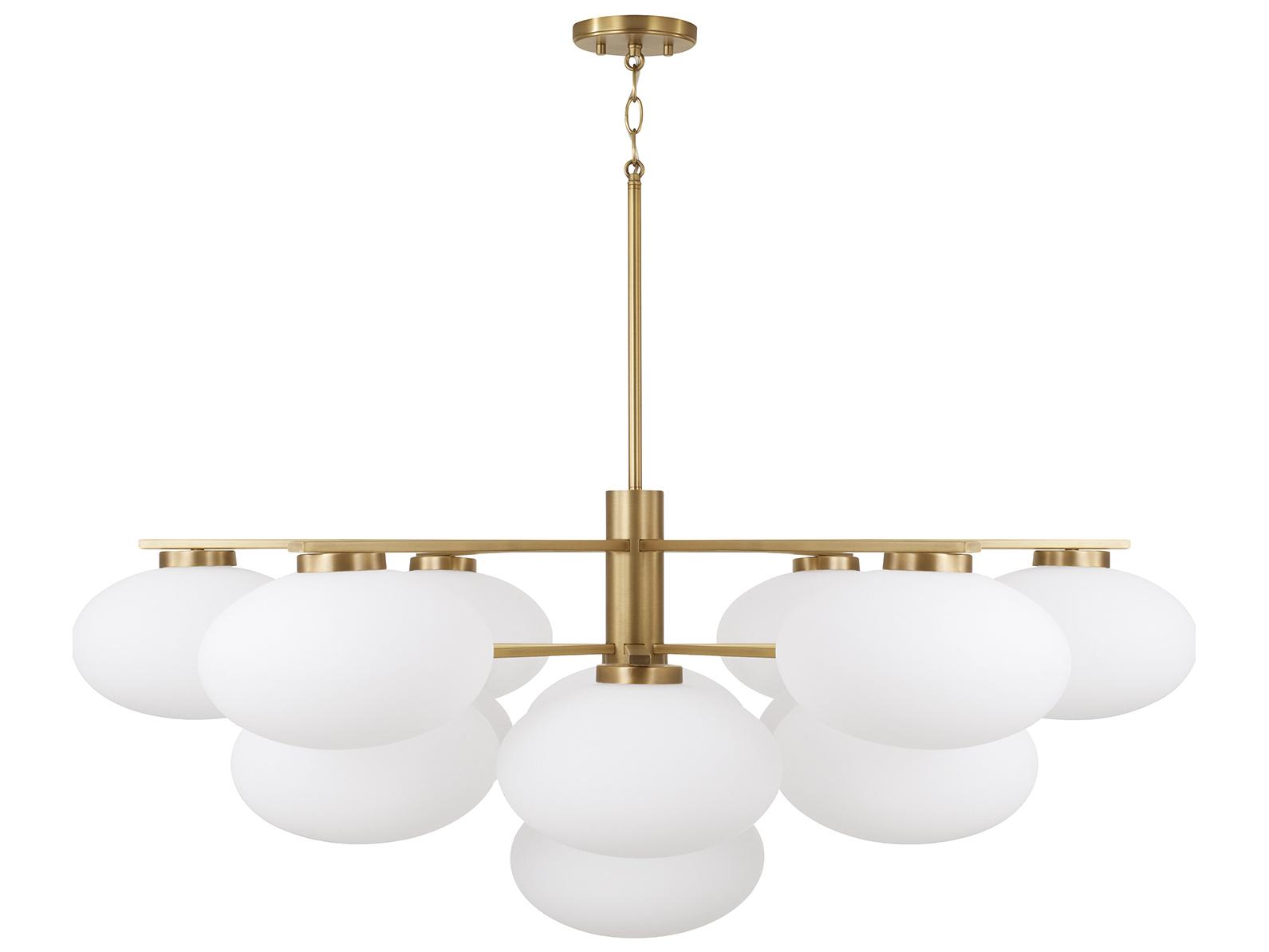 Capital Lighting Soren 13-light Aged Brass Globe Round Chandelier