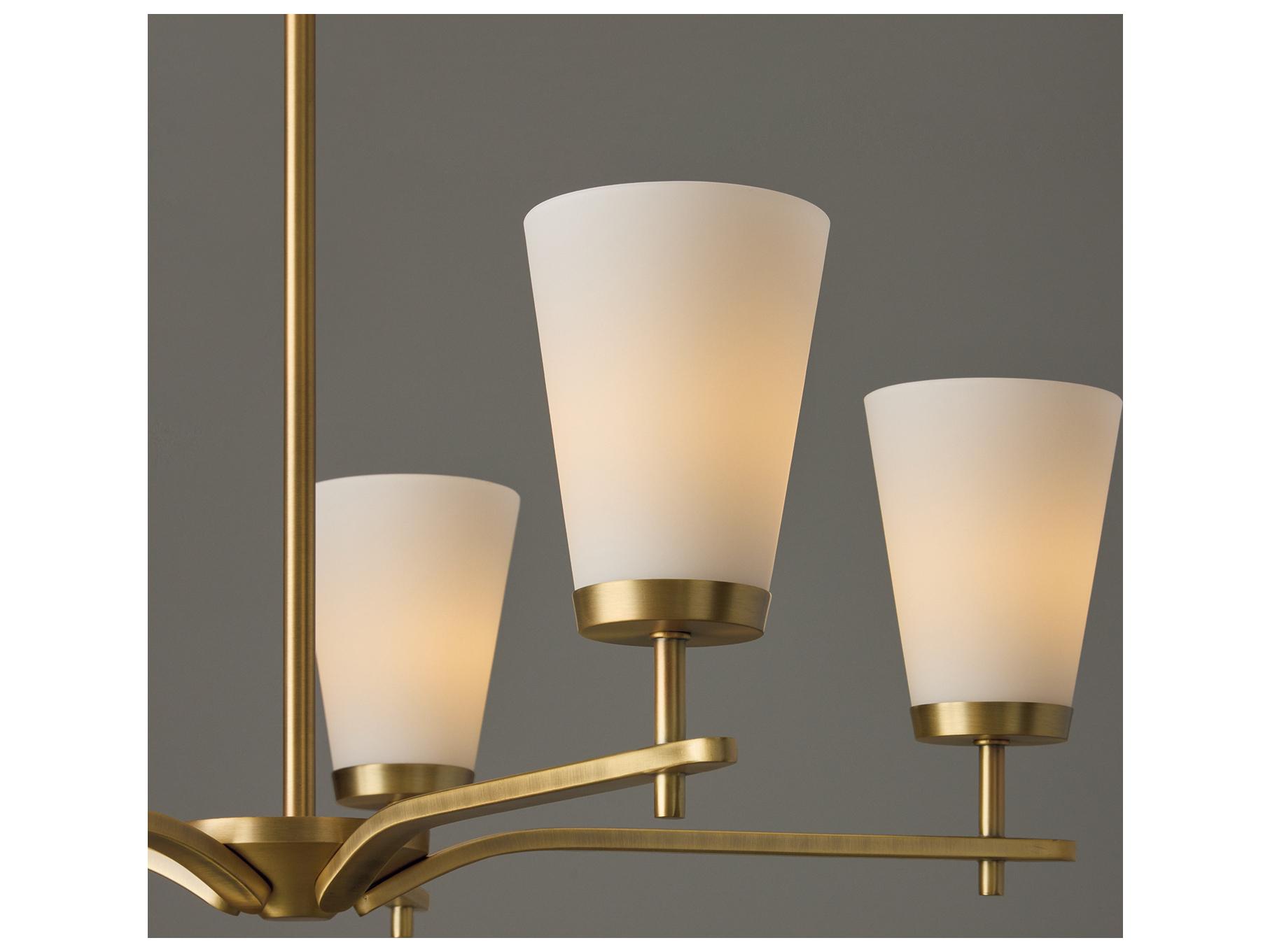 Capital Lighting Drake 5-light Aged Brass Candelabra Round Chandelier