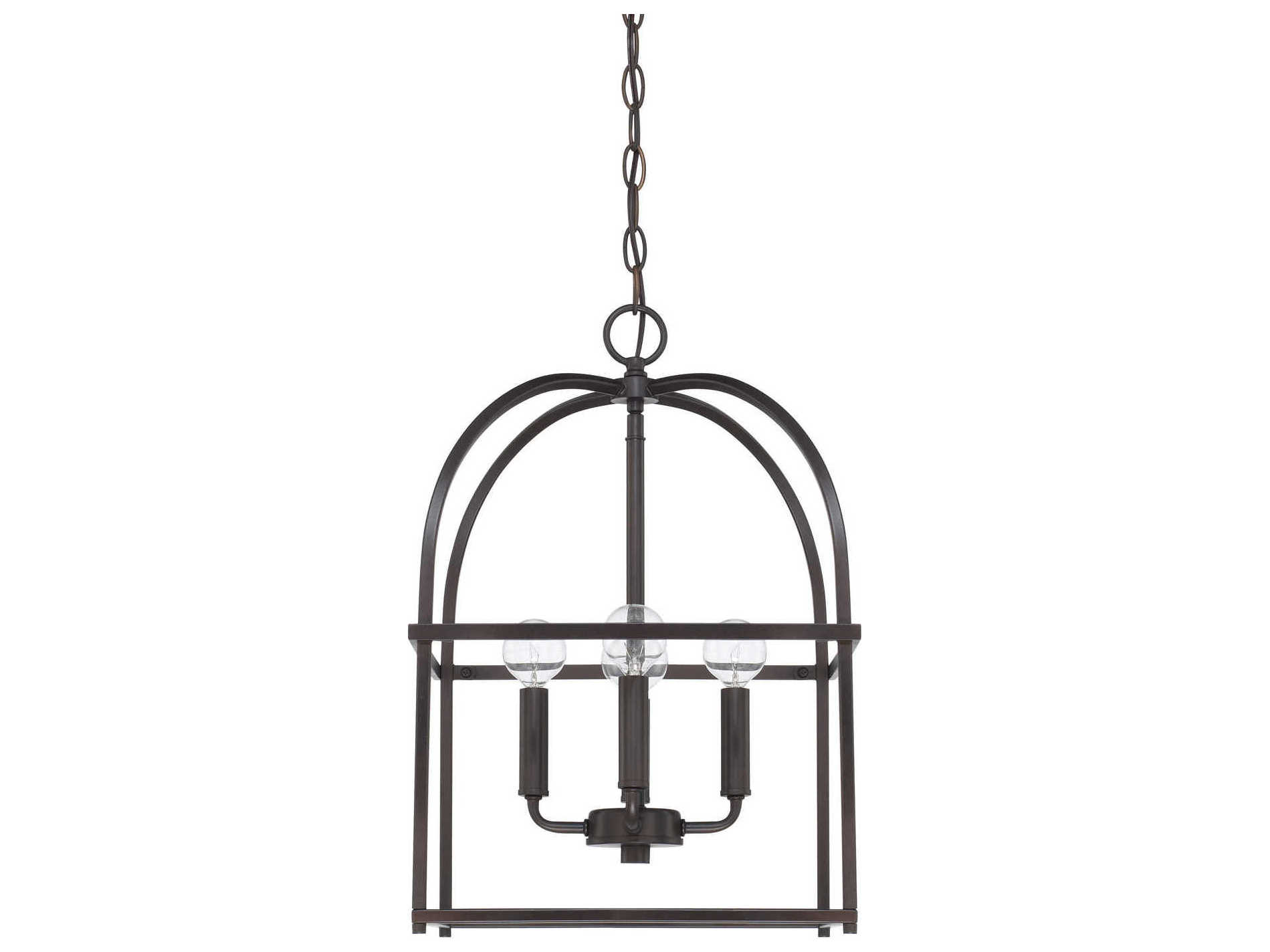 Capital Lighting Aubrey 4-Light Matte Black Mini Pendant