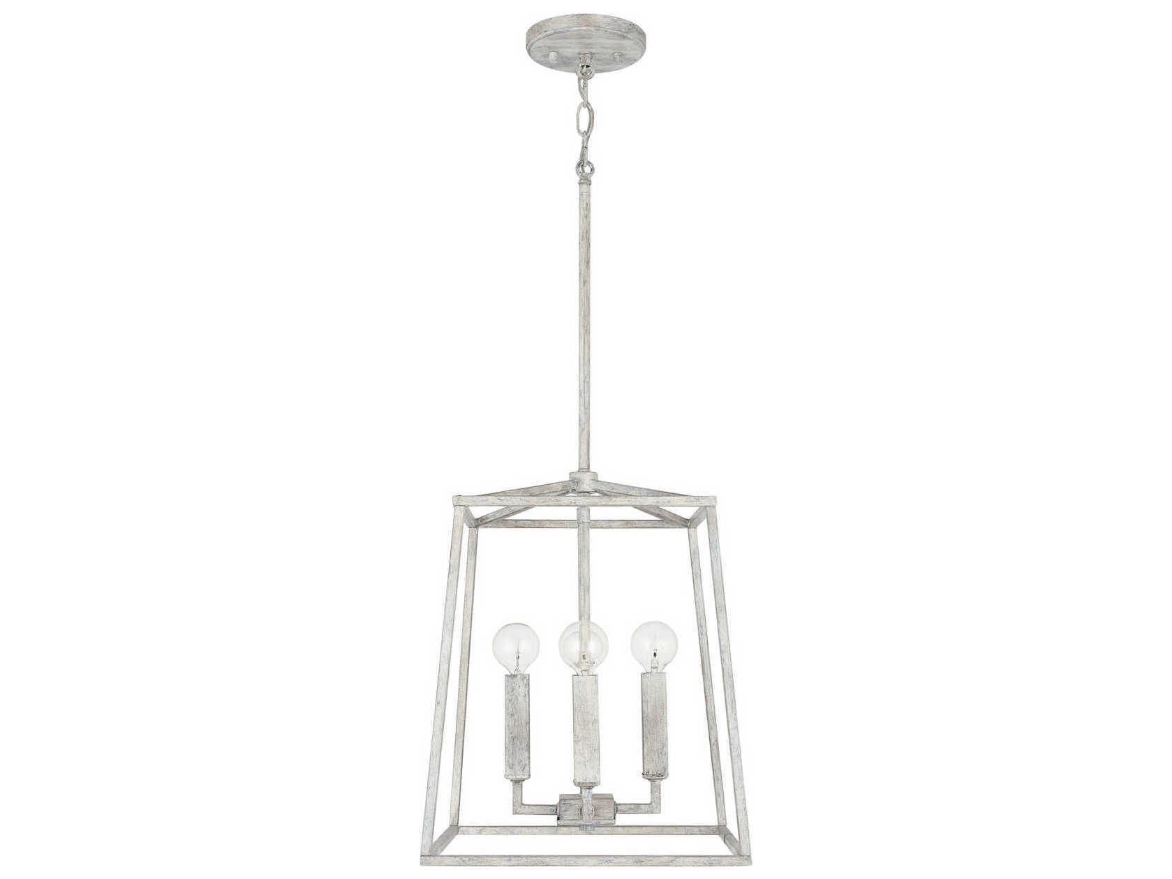 Capital Lighting Thea 4-Light Mystic Sand Off White Candelabra Chandelier
