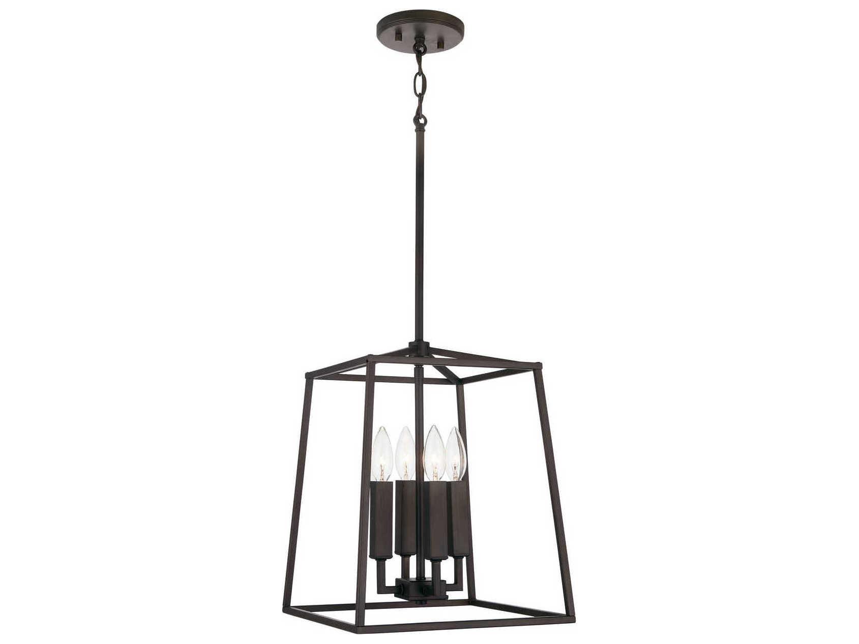 Capital Lighting Thea 4-Light Oil Rubbed Bronze Candelabra Chandelier