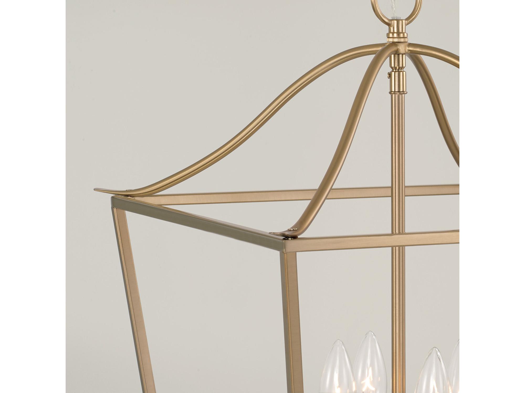 Capital Lighting Grady 4-Light Matte Brass Pendant
