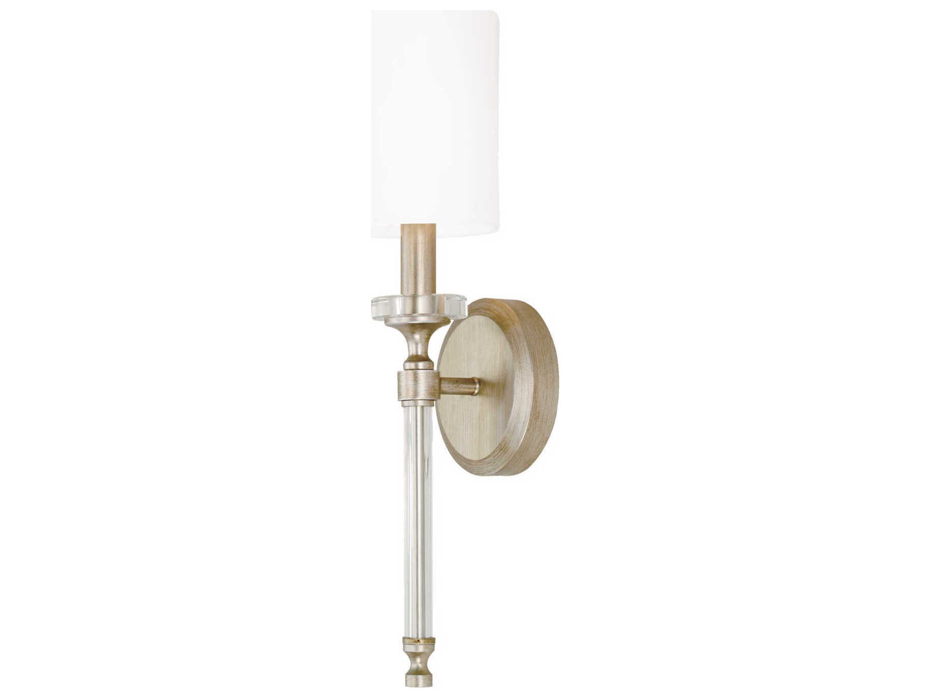 Capital Lighting Breigh 1-Light Brushed Champagne Brass Wall Sconce