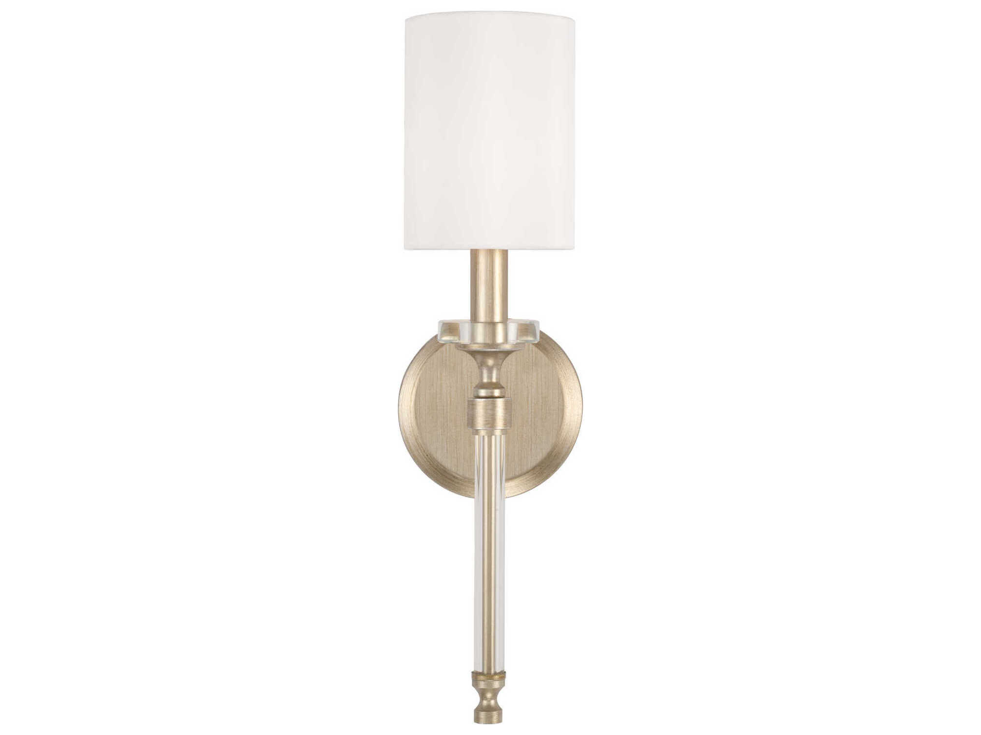 Capital Lighting Breigh 1-Light Brushed Champagne Brass Wall Sconce