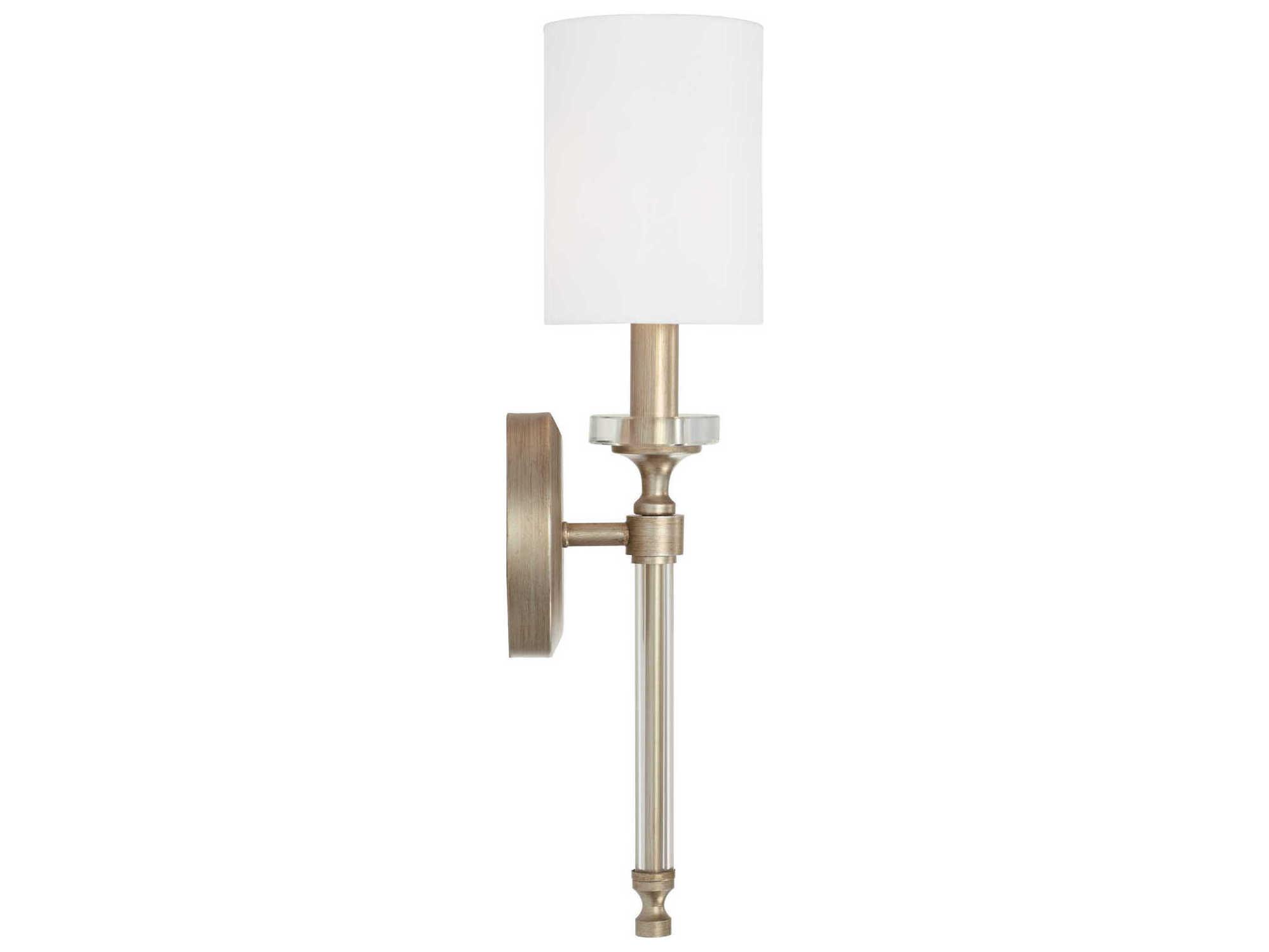 Capital Lighting Breigh 1-Light Brushed Champagne Brass Wall Sconce