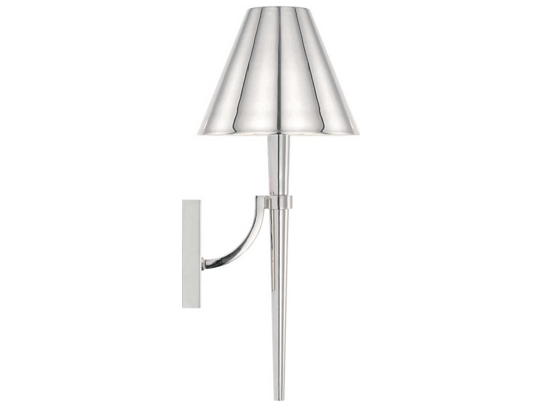 Capital Lighting Holden 1-Light Polished Nickel Wall Sconce