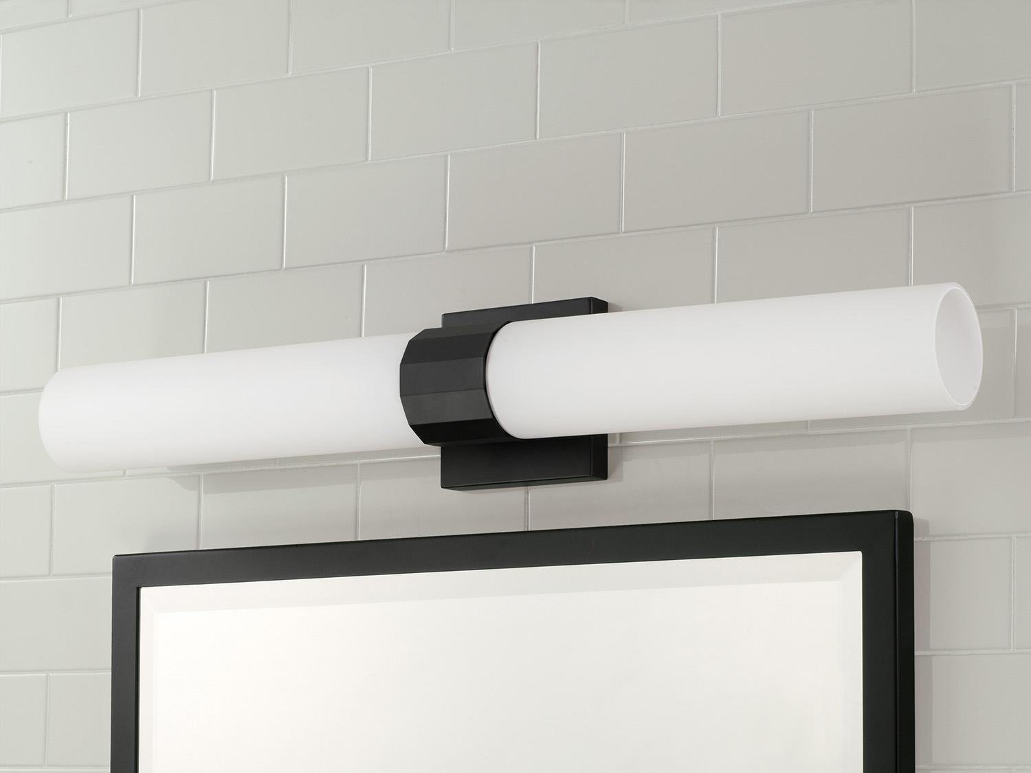 Capital Lighting Sutton 2-Light Matte Black Wall Sconce