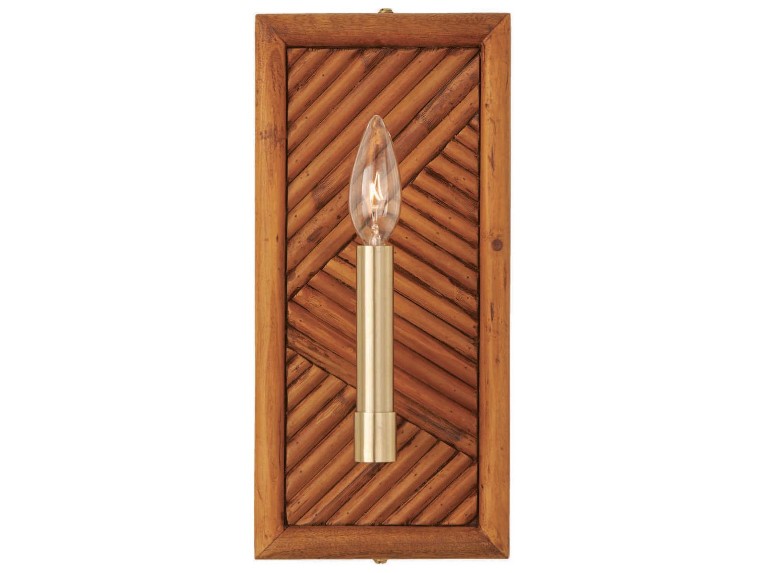 Capital Lighting Soleil 1-Light Matte Brass Wall Sconce