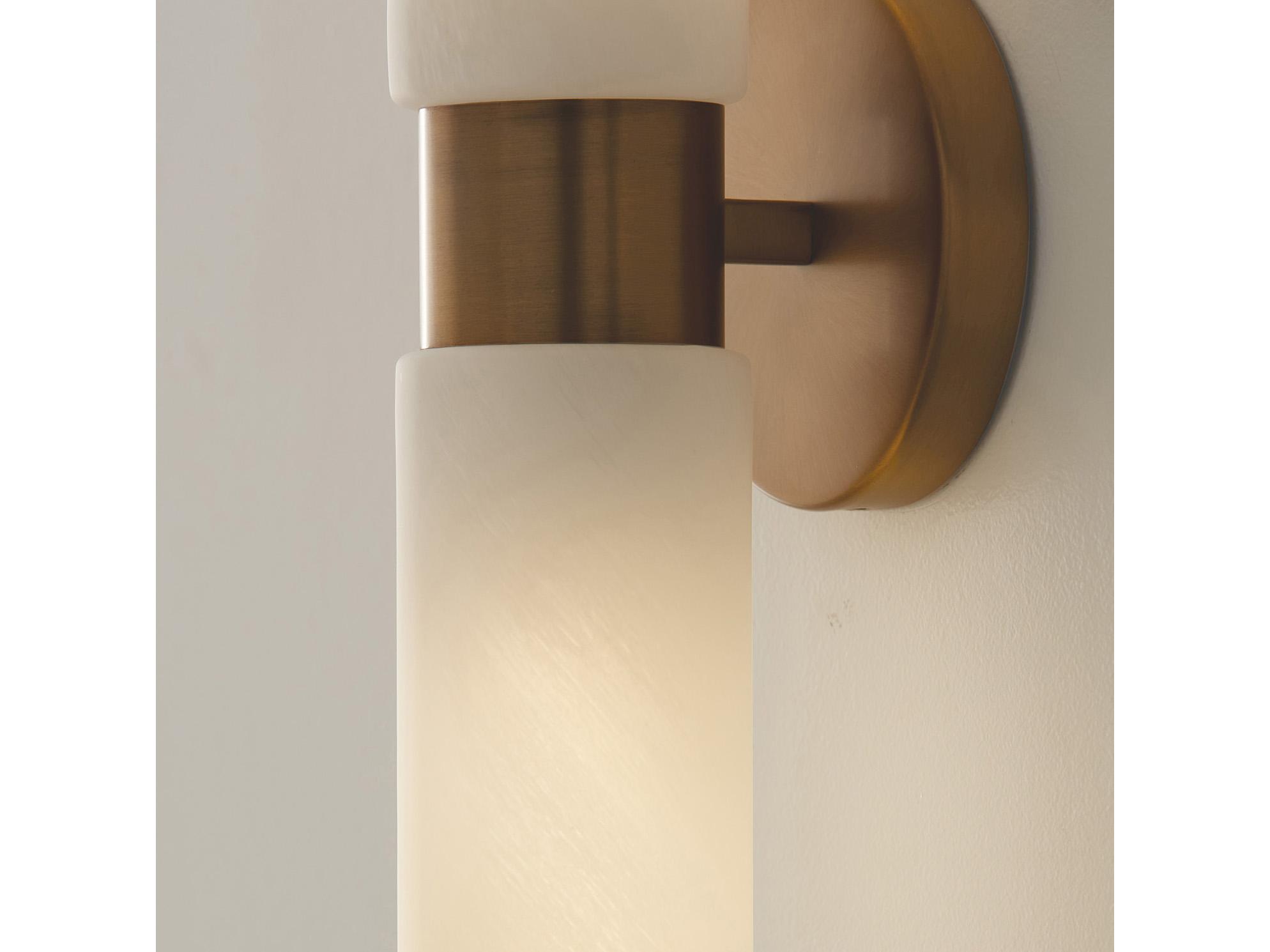 Capital Lighting Alyssa 2-Light Aged Brass Wall Sconce
