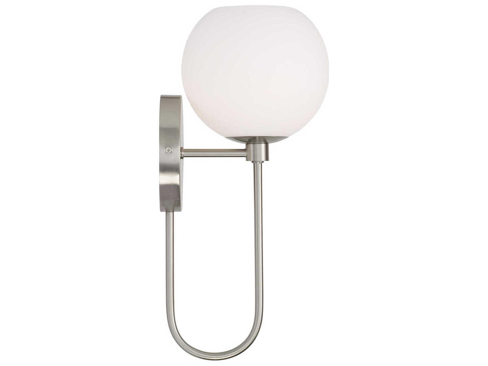 Capital Lighting Ansley 1-Light Brushed Nickel Wall Sconce