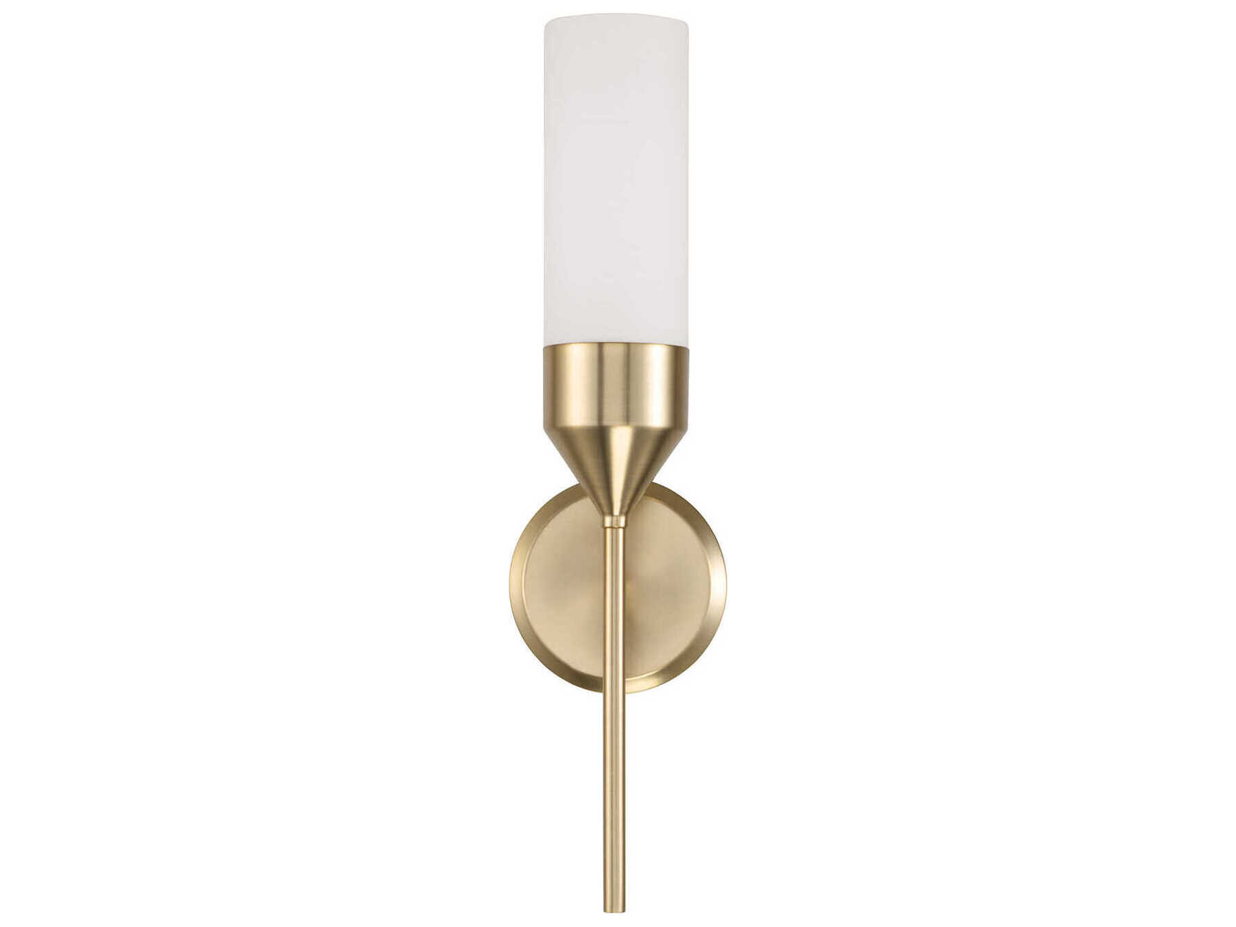 Capital Lighting Devon 1-Light Matte Brass Wall Sconce