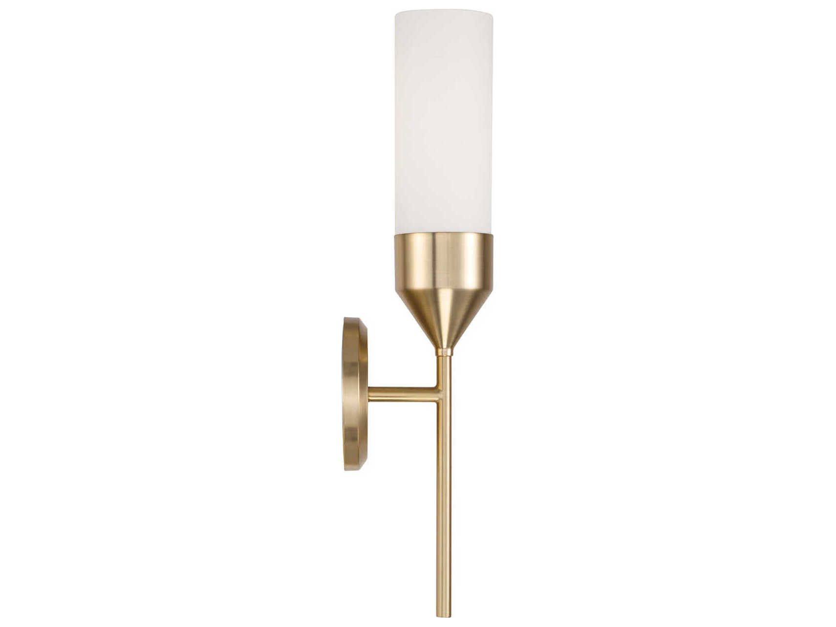 Capital Lighting Devon 1-Light Matte Brass Wall Sconce