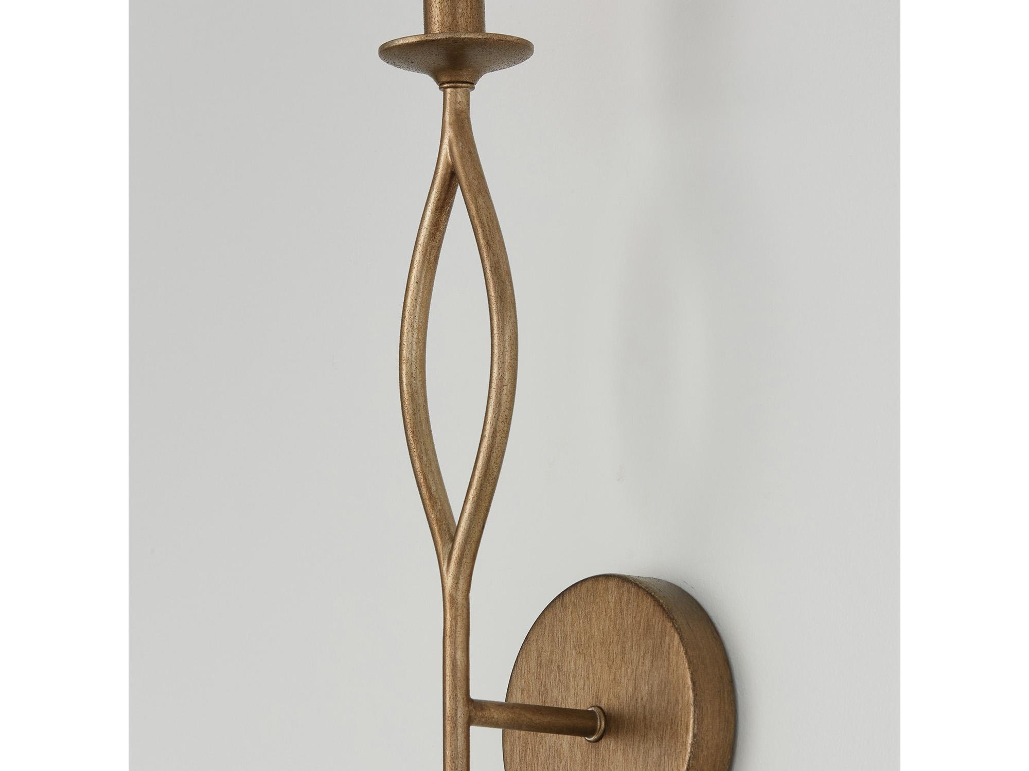 Capital Lighting Cohen 1-Light Mystic Luster Brass Wall Sconce