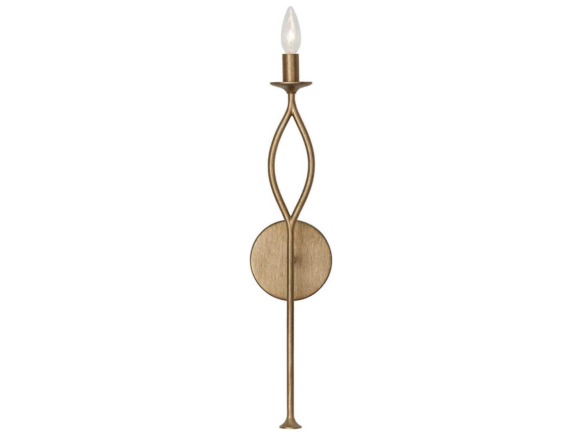 Capital Lighting Cohen 1-Light Mystic Luster Brass Wall Sconce