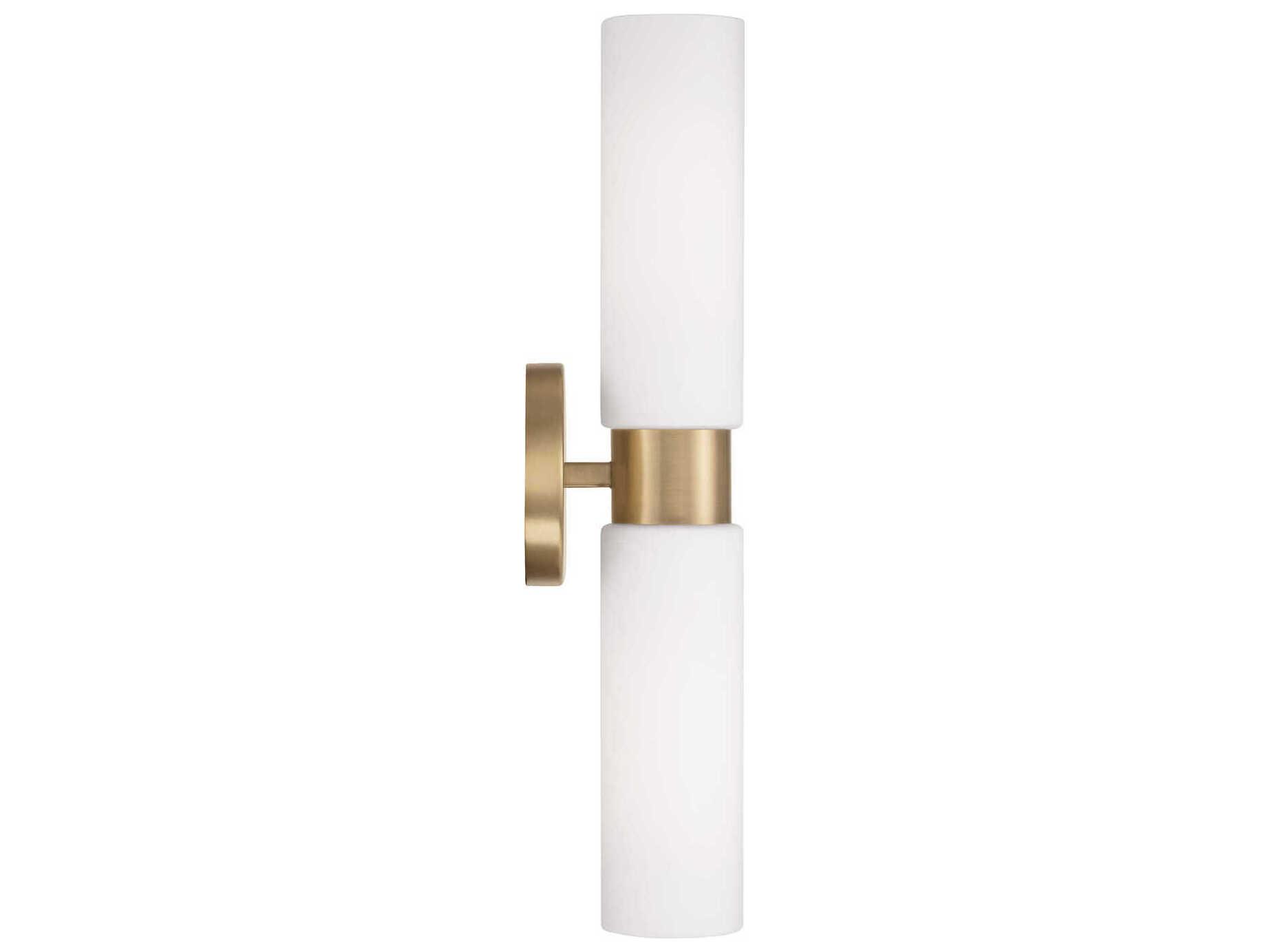 Capital Lighting Theo 2-Light Aged Brass Wall Sconce
